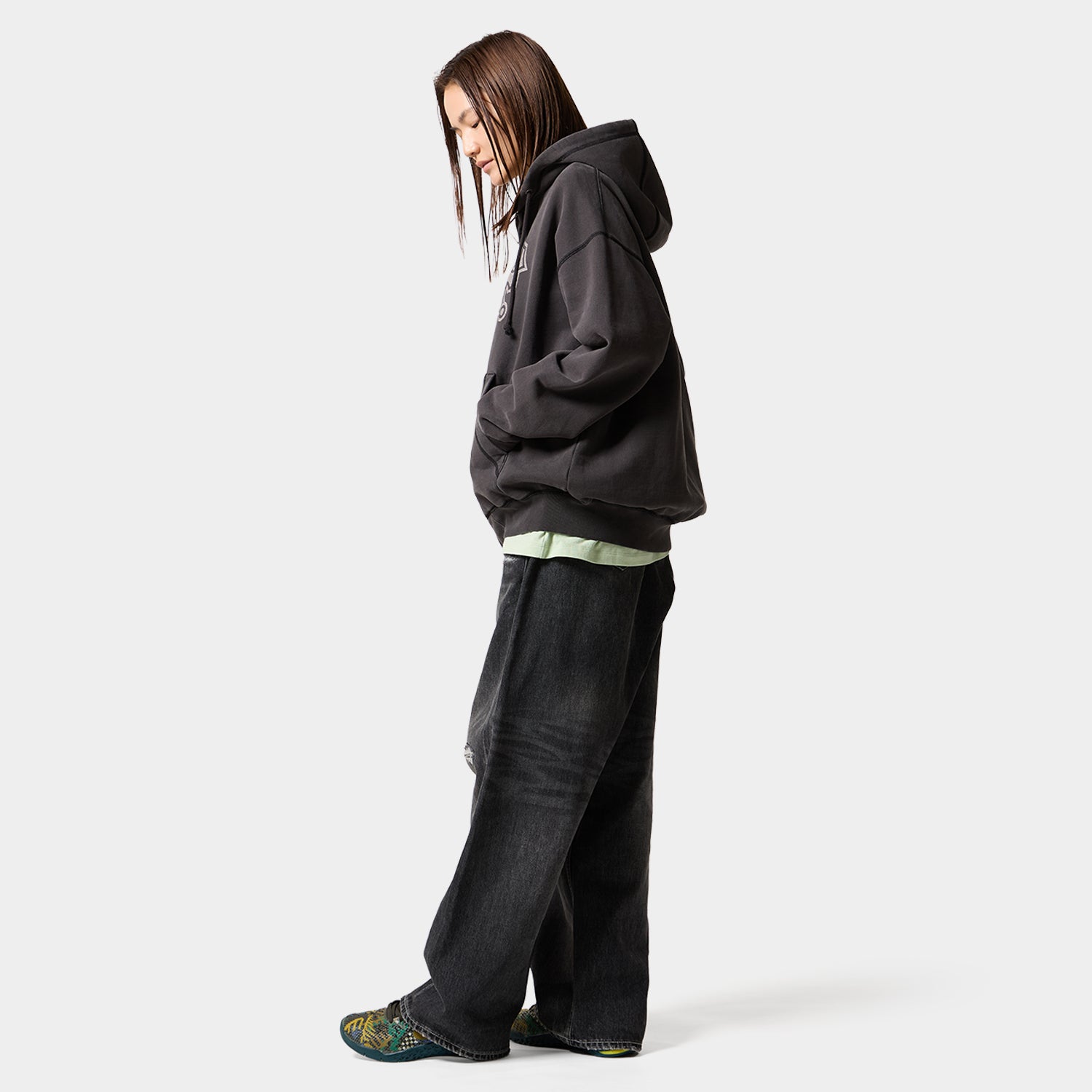 HUF (ハフ) Worldwide JP /HOODIES（パーカー）/ CLASSIC ARCH FULL ZIP HOODIE商品 / YELLOW