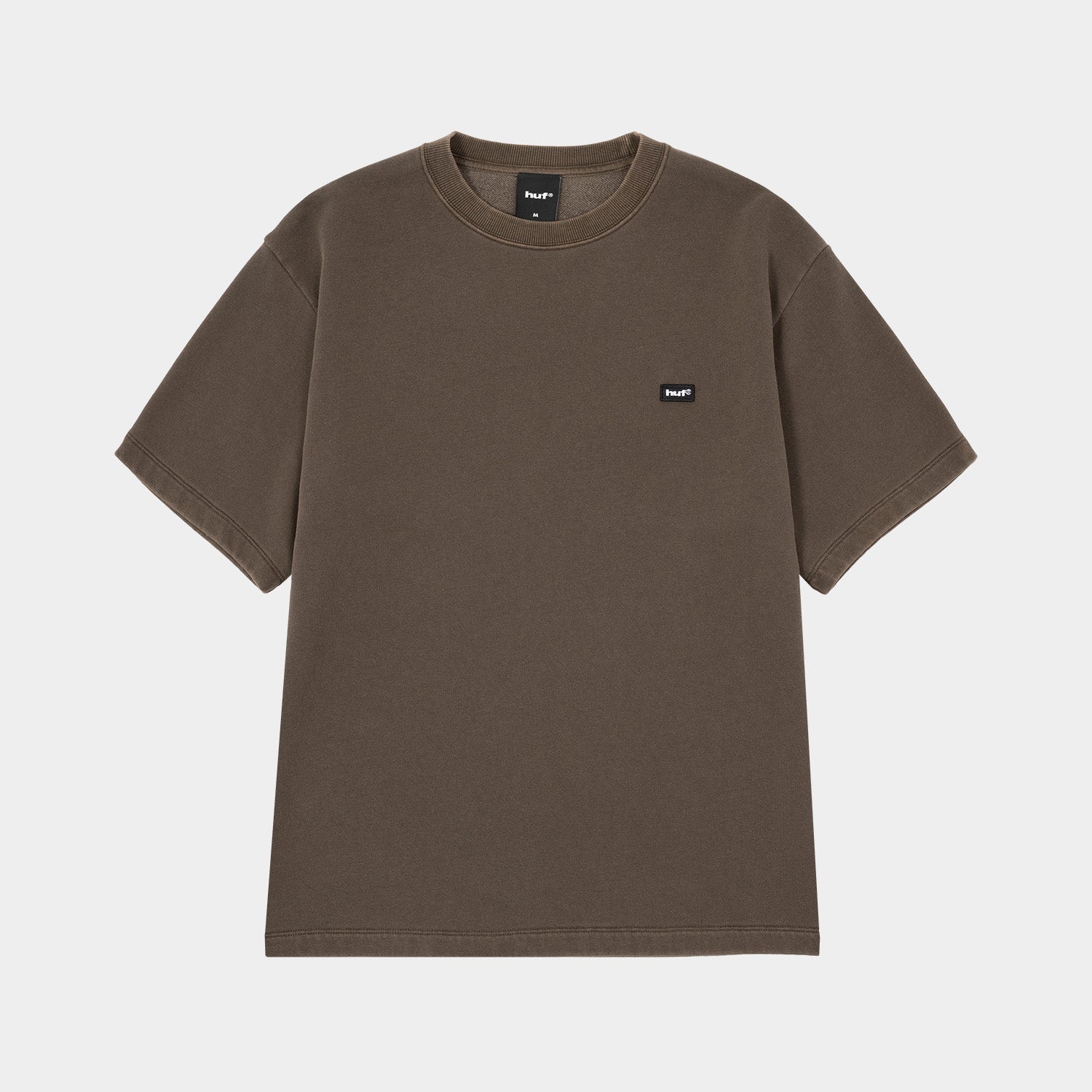 HUF (ハフ) Worldwide JP /TOPS & SHIRTS（トップス&シャツ）/ huf eightynine WASHED FLEECE TEE商品 / COFFEE