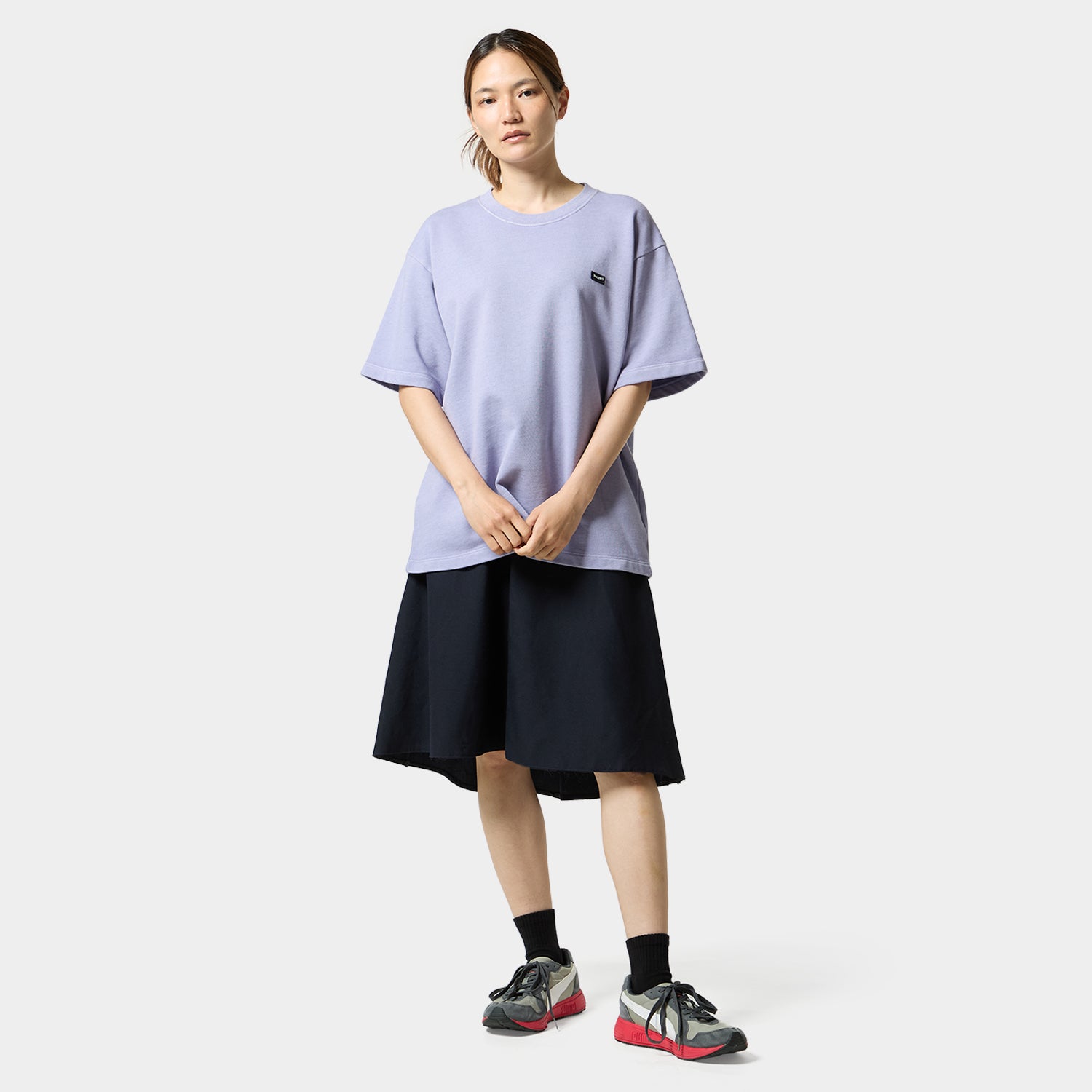 HUF (ハフ) Worldwide JP /TOPS & SHIRTS（トップス&シャツ）/ huf eightynine WASHED FLEECE TEE商品 / COFFEE