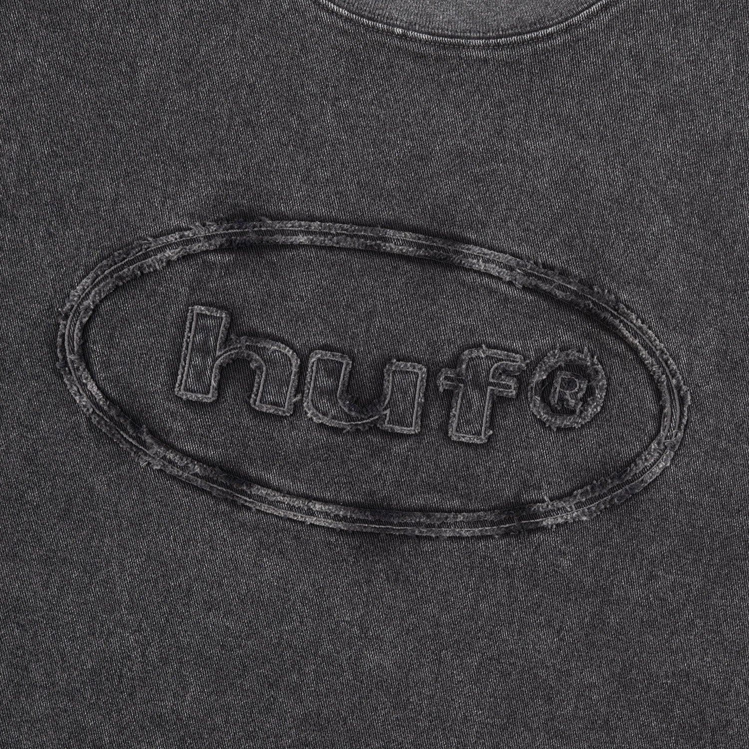 HUF (ハフ) Worldwide JP /TOPS & SHIRTS（トップス&シャツ）/ 89 OVAL CREW商品 / BLACK