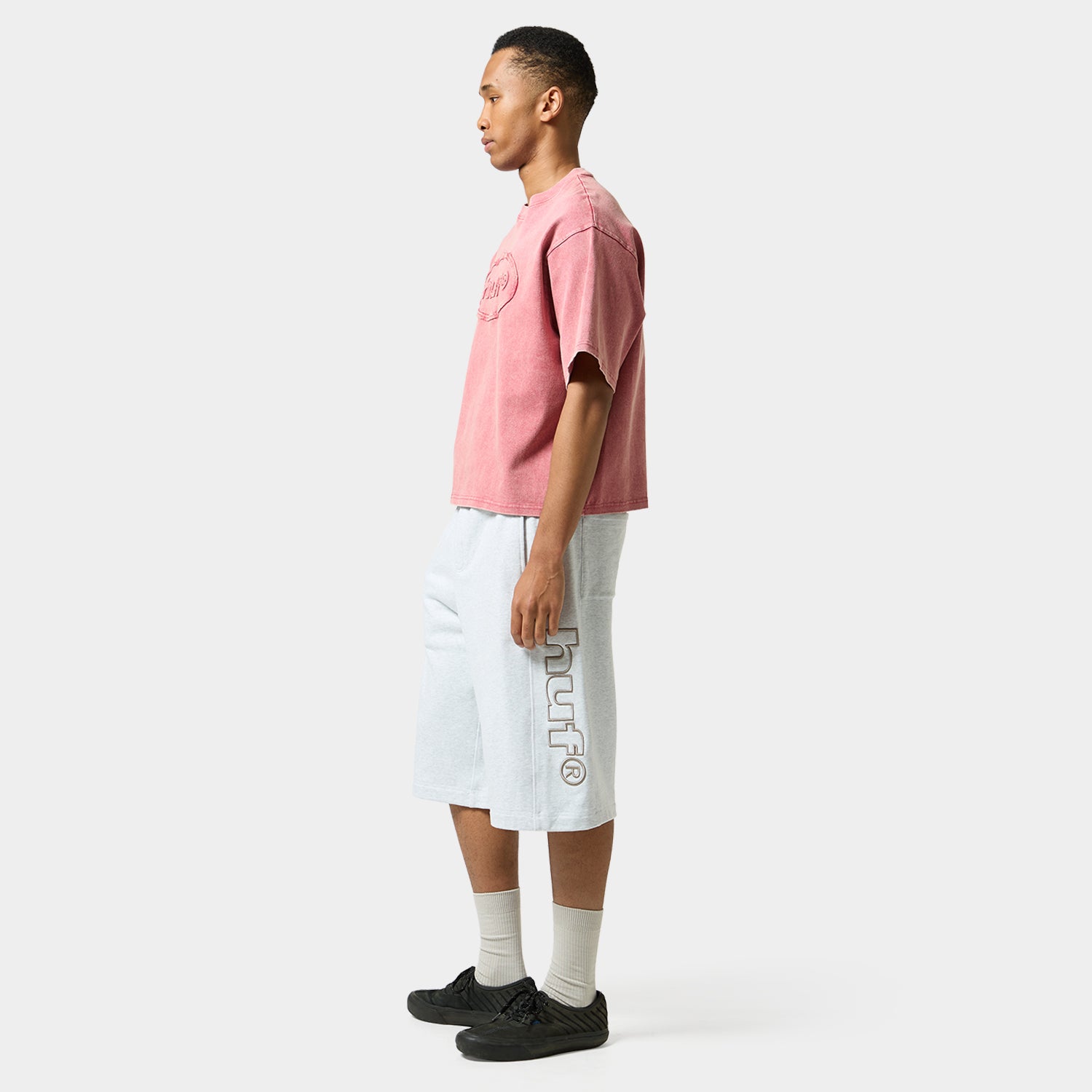 HUF (ハフ) Worldwide JP /TOPS & SHIRTS（トップス&シャツ）/ 89 OVAL CREW商品 / BLACK