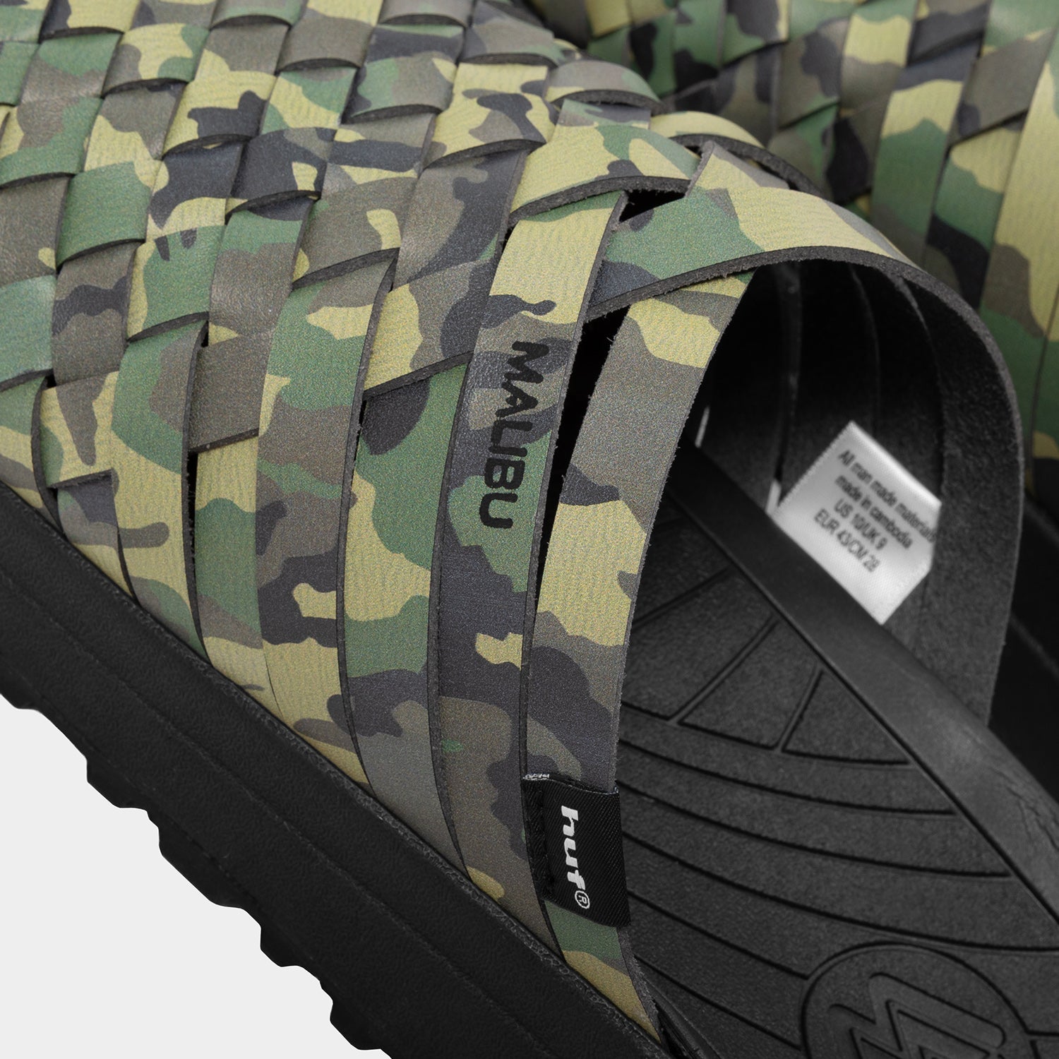 HUF (ハフ) Worldwide JP /FOOTWEAR（スニーカー）/ HUF X MALIBU SANDALS商品 / WOODLAND