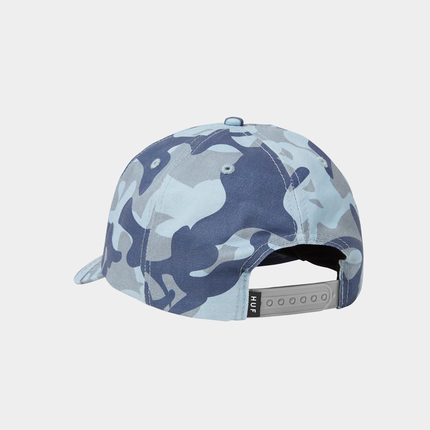 HUF (ハフ) Worldwide JP /HATS ＆ BEANIES（ハット&ビーニー）/ NOBLE CAMO 6 PANEL SNAPBACK商品 / ICE BLUE