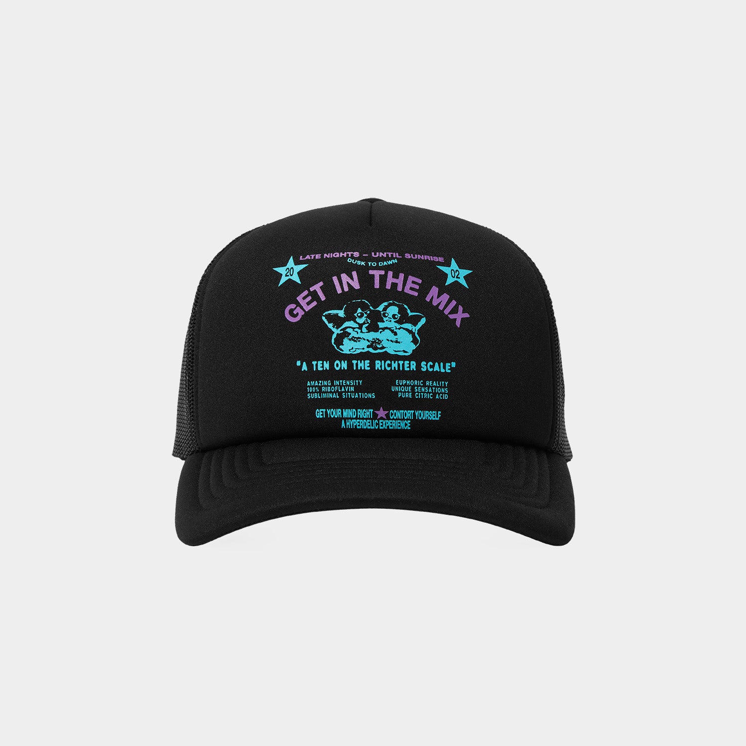 HUF (ハフ) Worldwide JP /HATS ＆ BEANIES（ハット&ビーニー）/ AFTER MIDNIGHT TRUCKER HAT商品 / BLACK