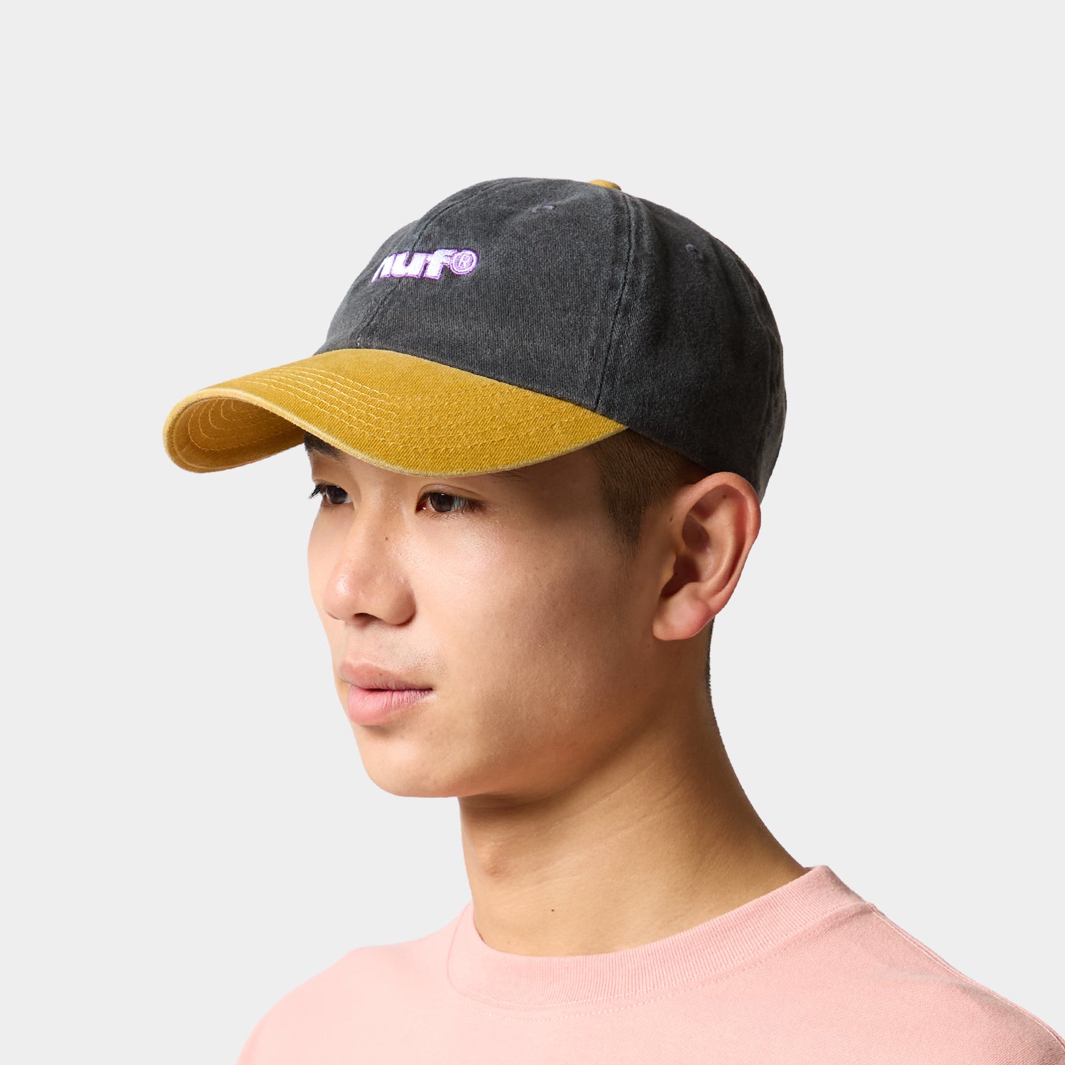 HUF (ハフ) Worldwide JP /HATS ＆ BEANIES（ハット&ビーニー）/ TWO TONE 89 WASHED 6 PANEL HAT商品 / NAVY