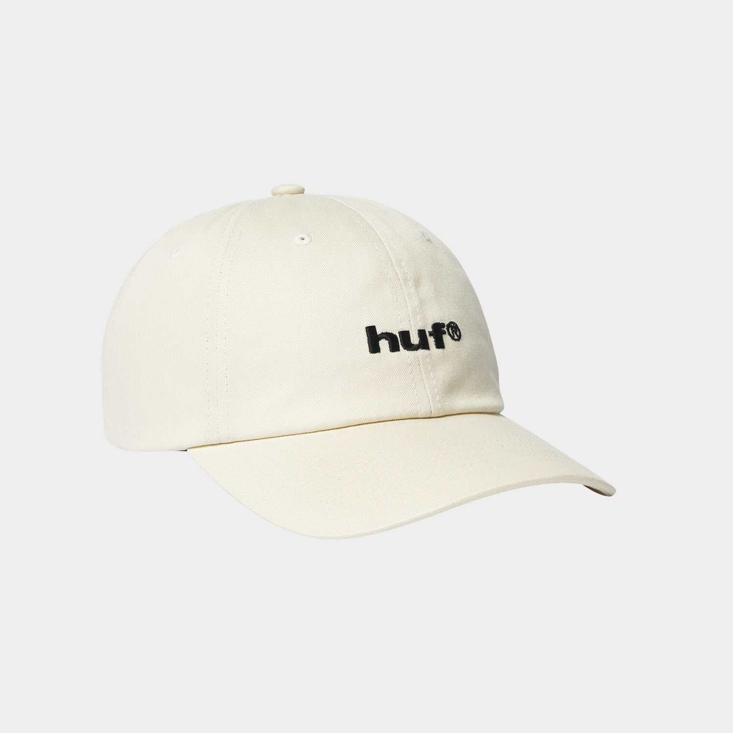 HUF (ハフ) Worldwide JP /HATS ＆ BEANIES（ハット&ビーニー）/ 89 EMBROIDERED 6 PANEL CV HAT商品 / BLACK/WHITE