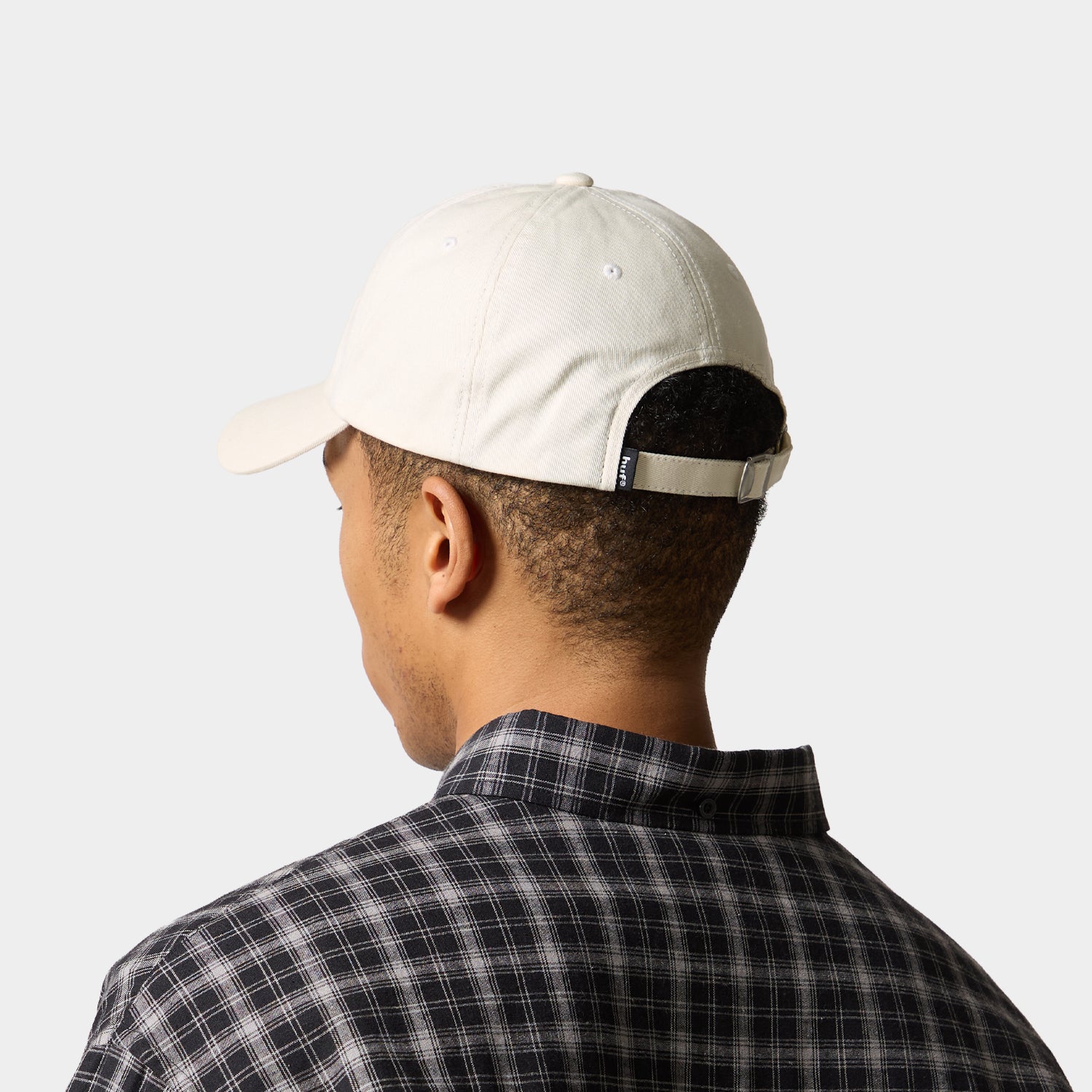 HUF (ハフ) Worldwide JP /HATS ＆ BEANIES（ハット&ビーニー）/ 89 EMBROIDERED 6 PANEL CV HAT商品 / BLACK/WHITE