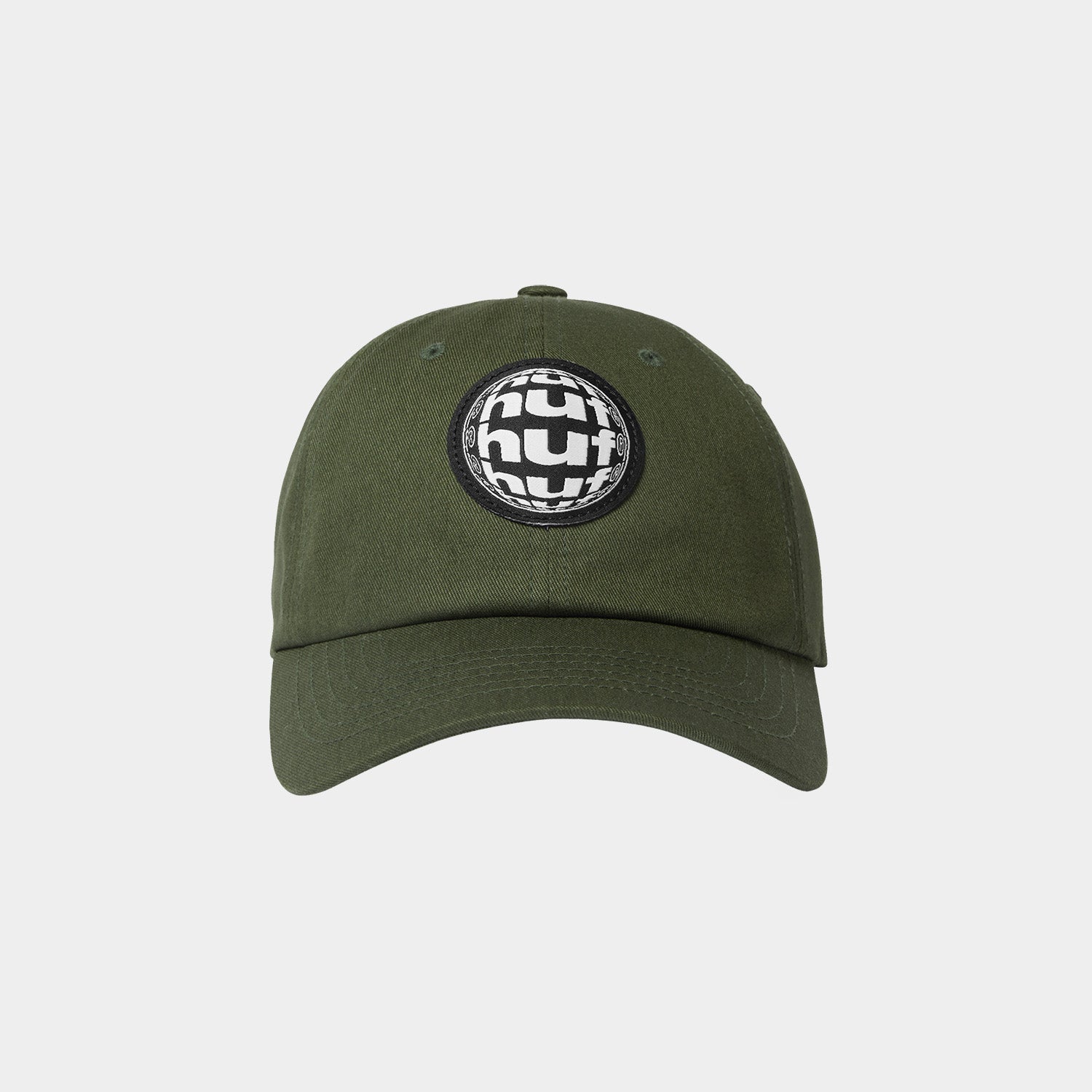 HUF (ハフ) Worldwide JP /HATS & BEANIES（ハット&ビーニー）/ WIDE ANGLE 6 PANEL CV HAT商品 / BLACK