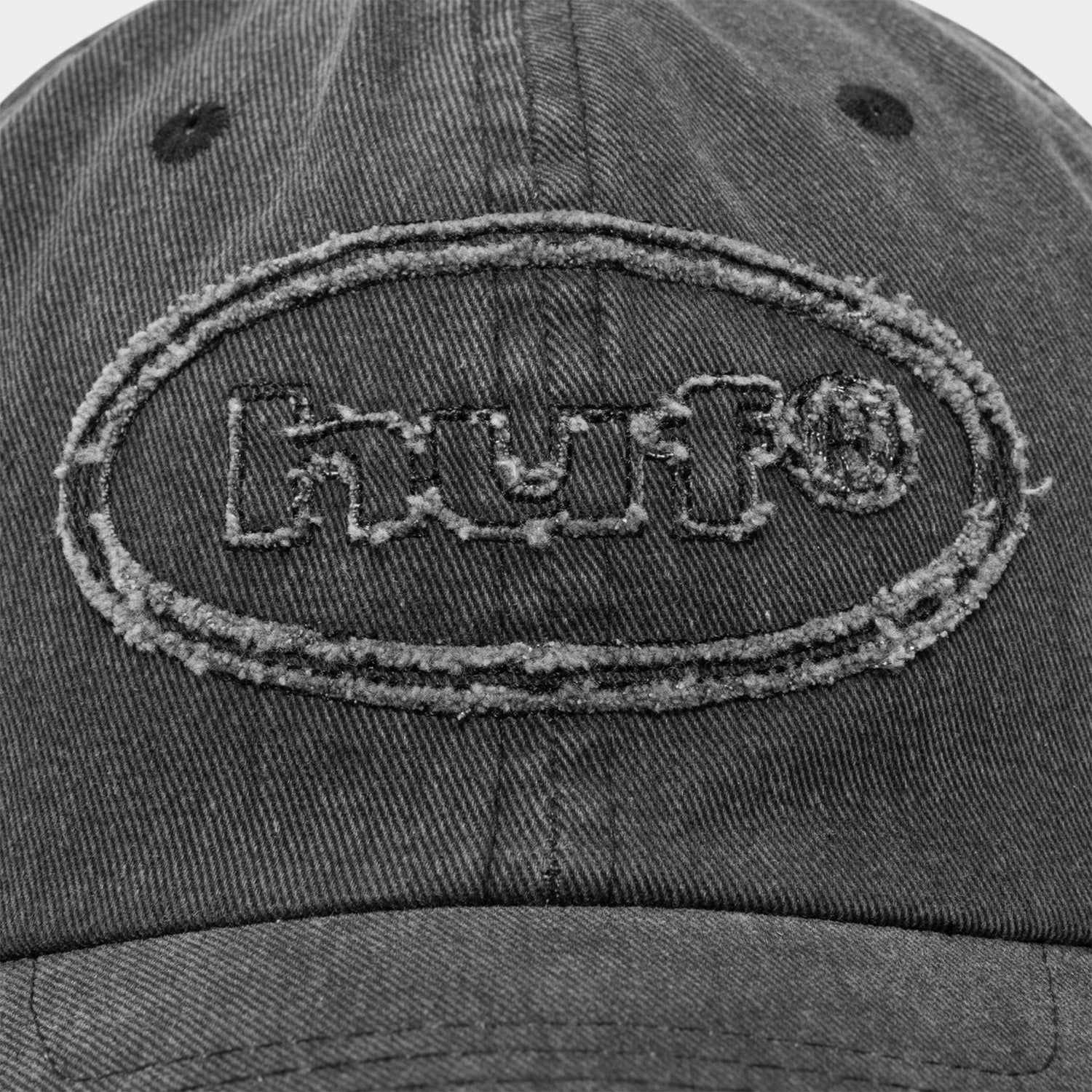 HUF (ハフ) Worldwide JP /HATS & BEANIES（ハット&ビーニー）/ 89 OVAL CV 6PANEL HAT商品 / BLACK