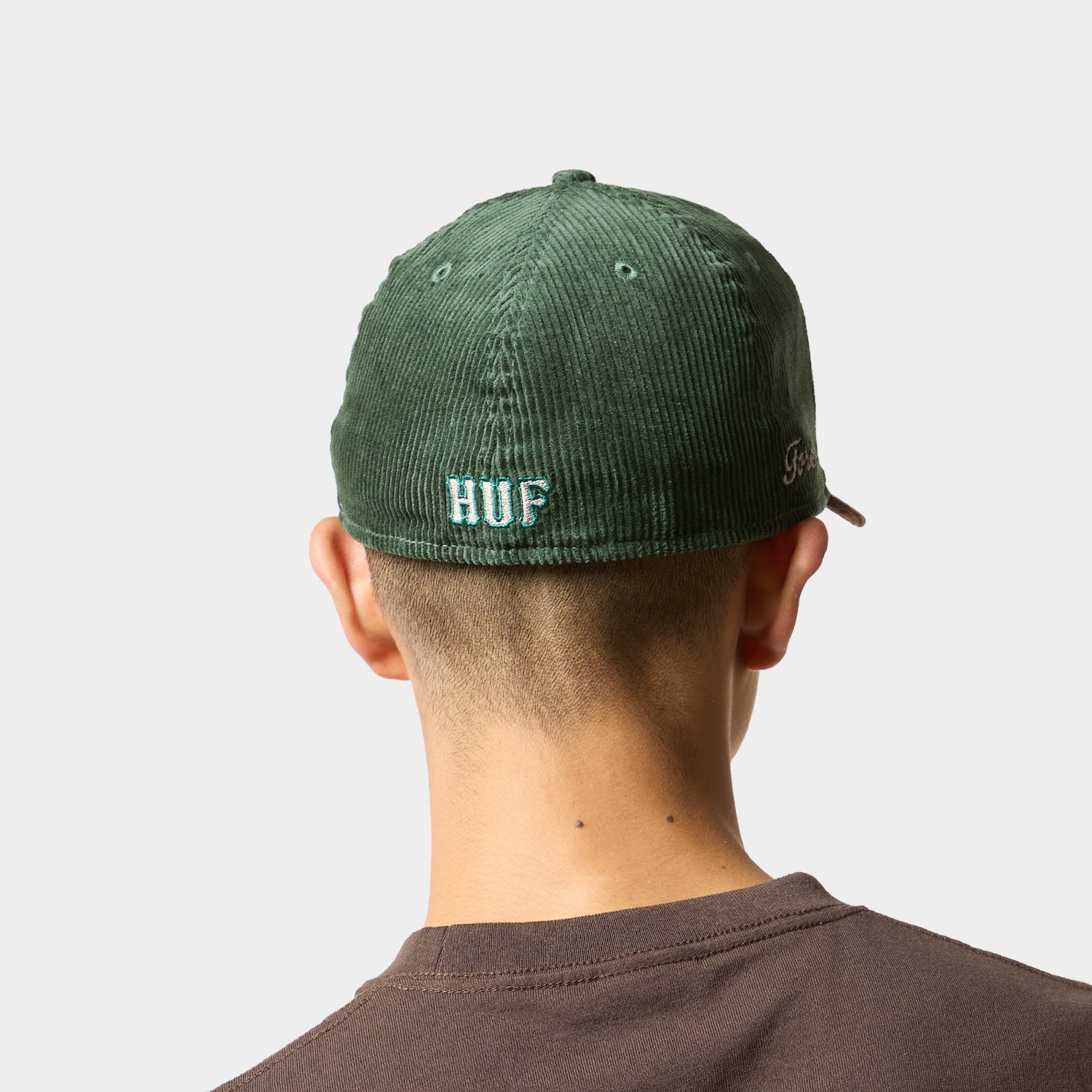 HUF (ハフ) Worldwide JP /HATS ＆ BEANIES（ハット&ビーニー）/ NEW ERA® CLASSIC H CORDUROY HAT商品 / DK GREEN