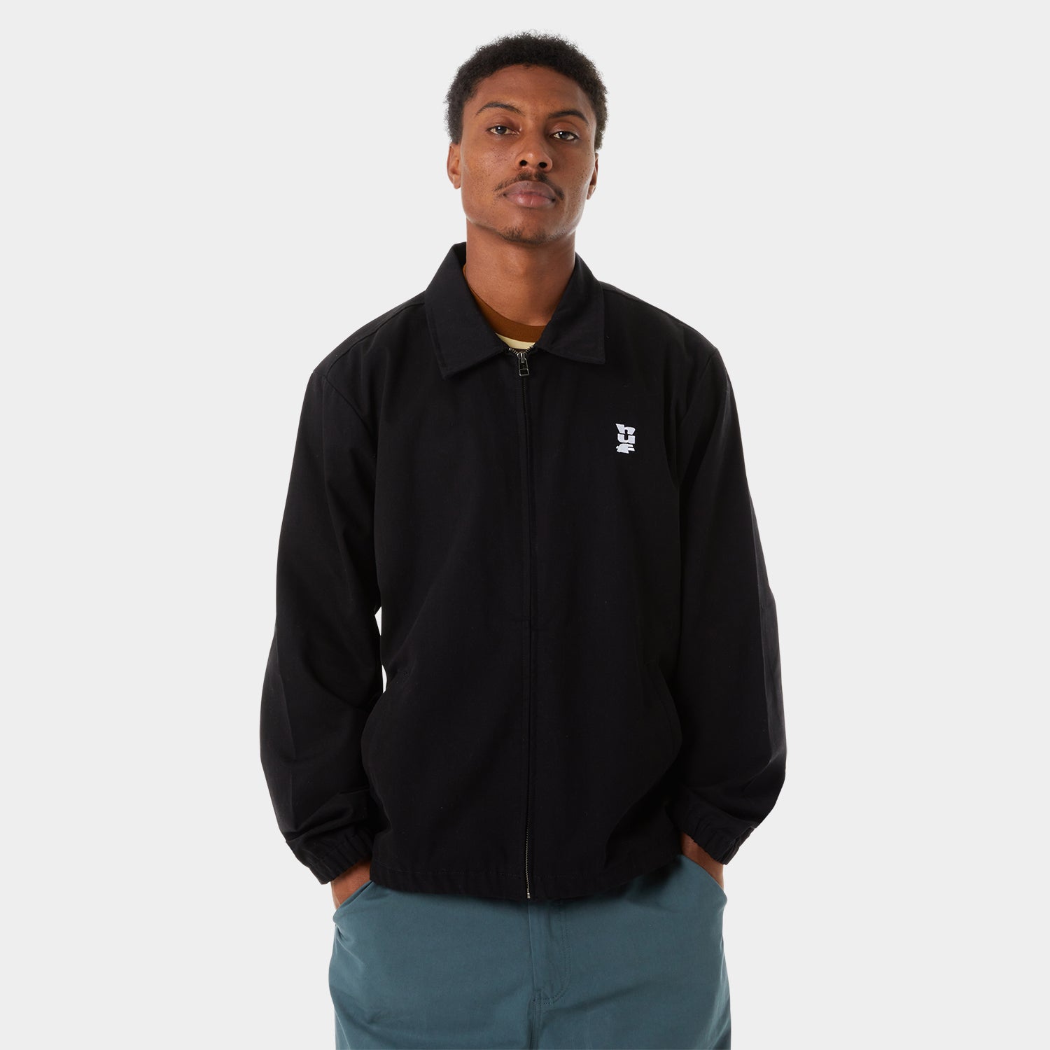 HUF (ハフ) Worldwide JP /JACKETS（ジャケット）/ HUF SET MEGABLAST SHOP JACKET商品 / FOREST