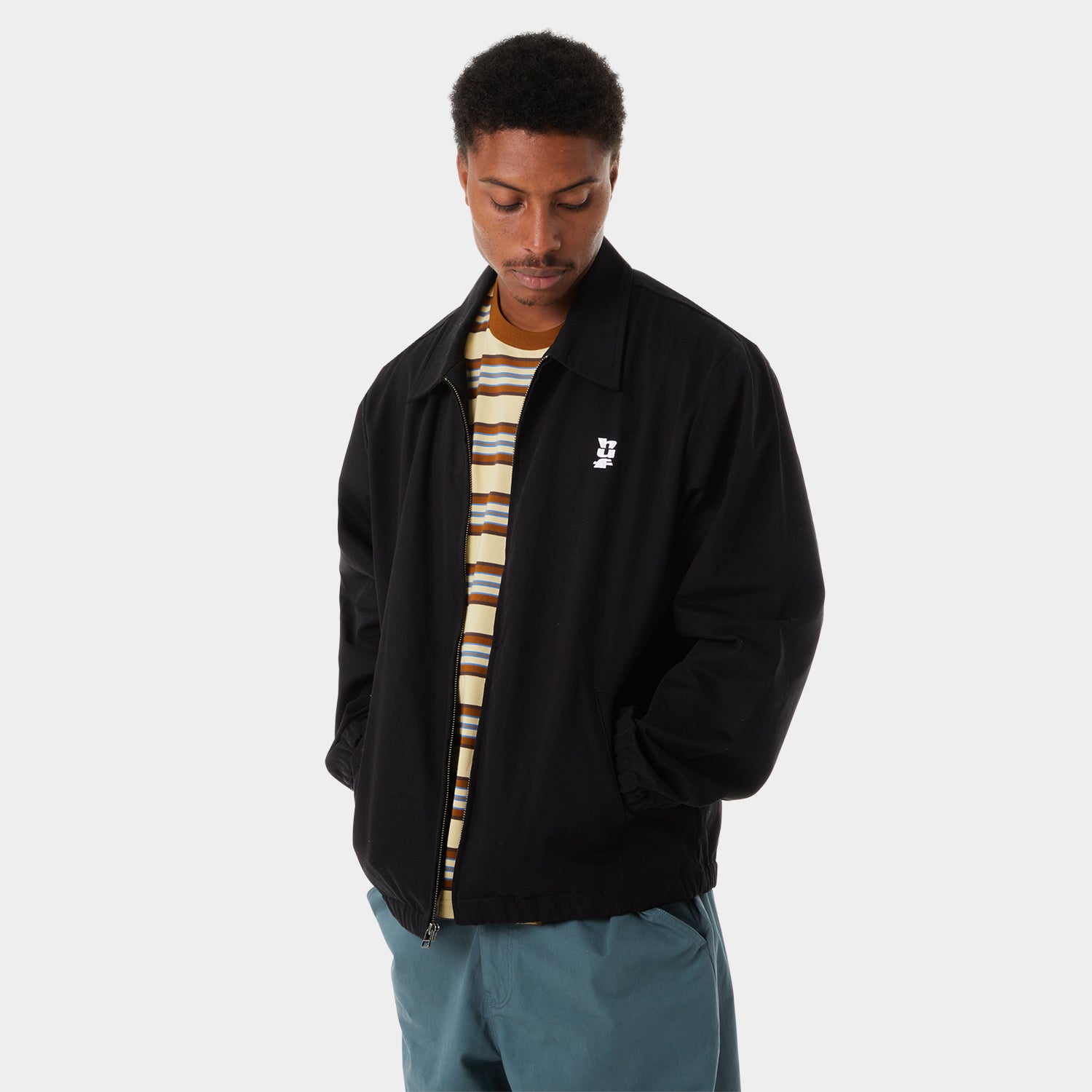 HUF (ハフ) Worldwide JP /JACKETS（ジャケット）/ HUF SET MEGABLAST SHOP JACKET商品 / FOREST