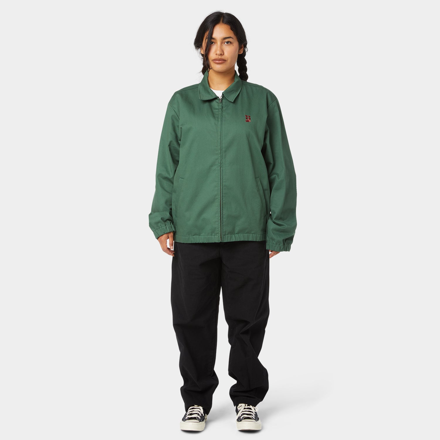 HUF (ハフ) Worldwide JP /JACKETS（ジャケット）/ HUF SET MEGABLAST SHOP JACKET商品 / FOREST