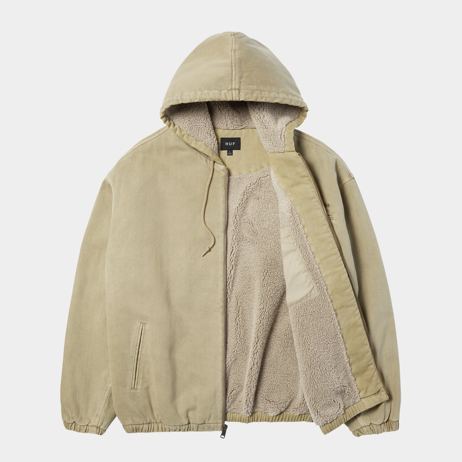 HUF (ハフ) Worldwide JP /JACKETS（ジャケット）/ WHAT A JUNGLE DENIM WORK JACKET商品 / EVERGREEN