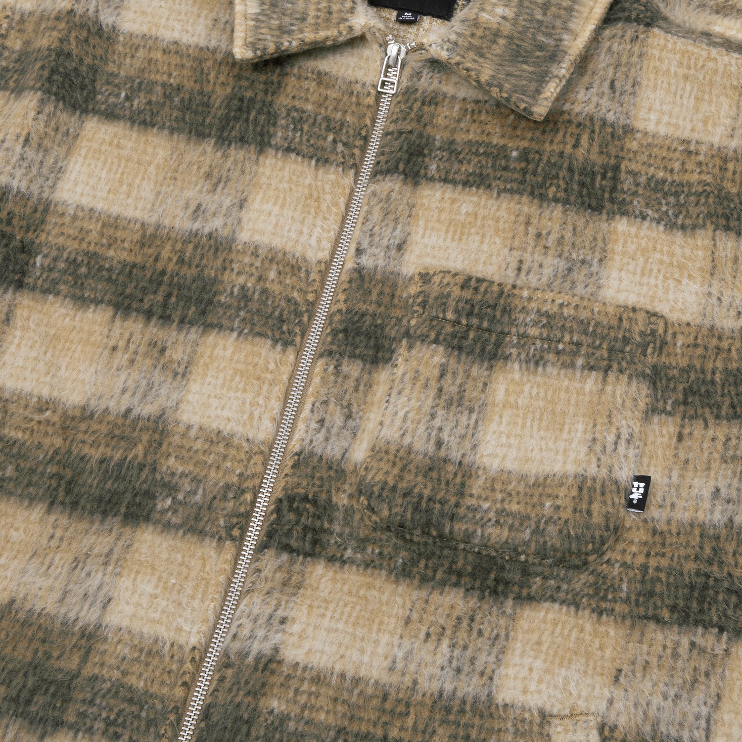 HUF (ハフ) Worldwide JP /（）/ MEGABLAST PLAID JACKET商品 / DESERT