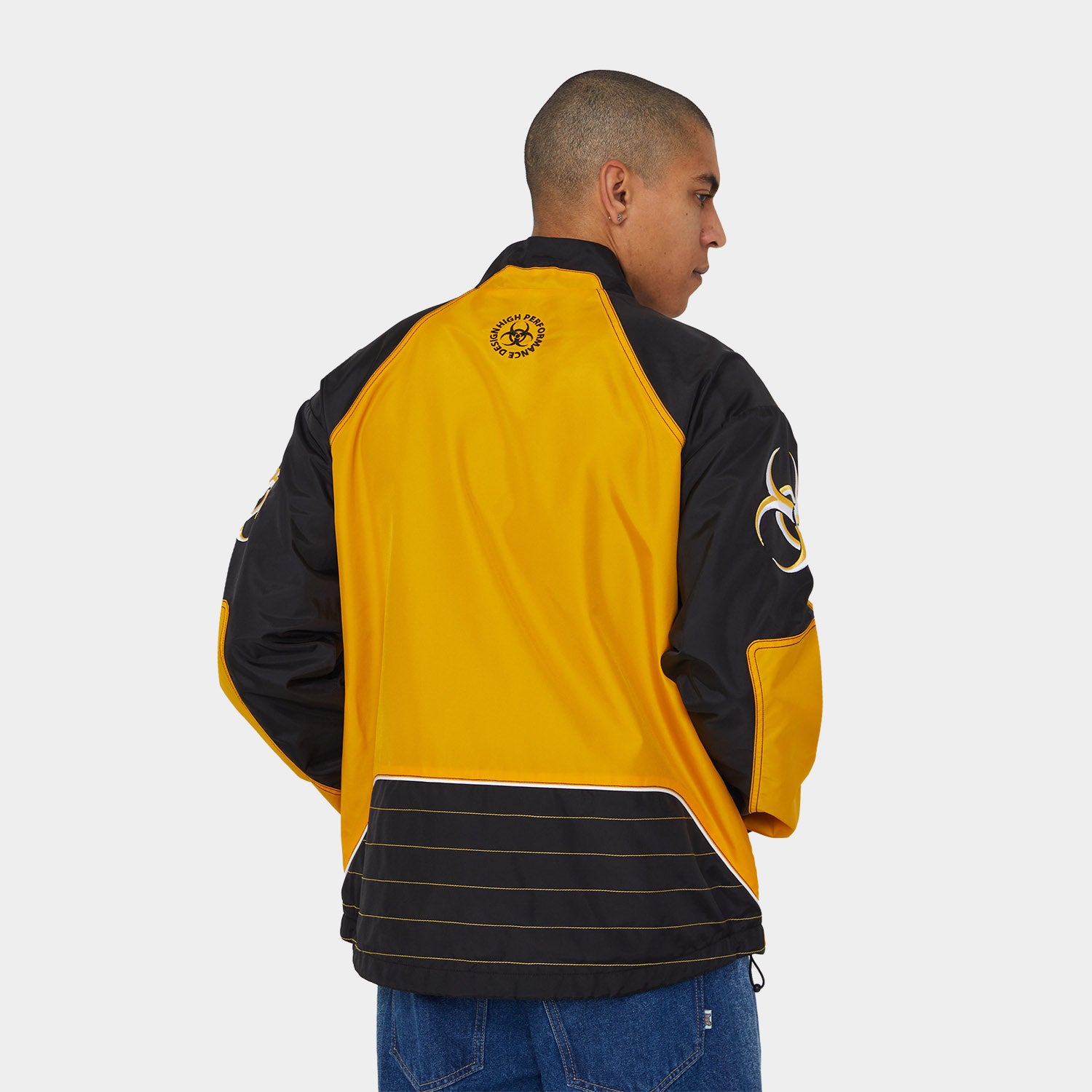 HUF (ハフ) Worldwide JP /JACKETS（ジャケット）/ SECTOR JACKET商品 / BLACK/YELLOW
