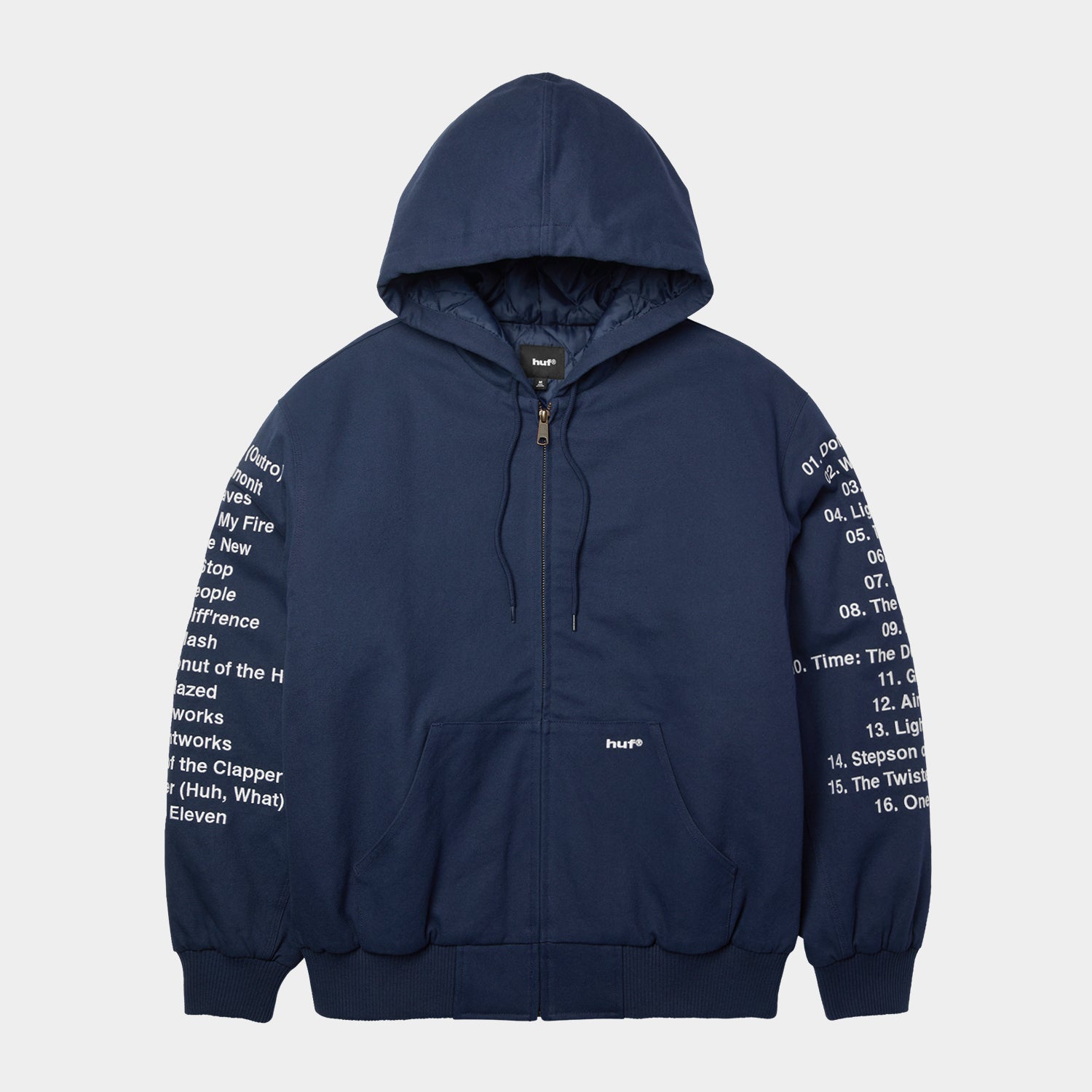 HUF (ハフ) Worldwide JP /JACKETS（ジャケット）/ HUF X J DILLA WORK JACKET商品 / NAVY