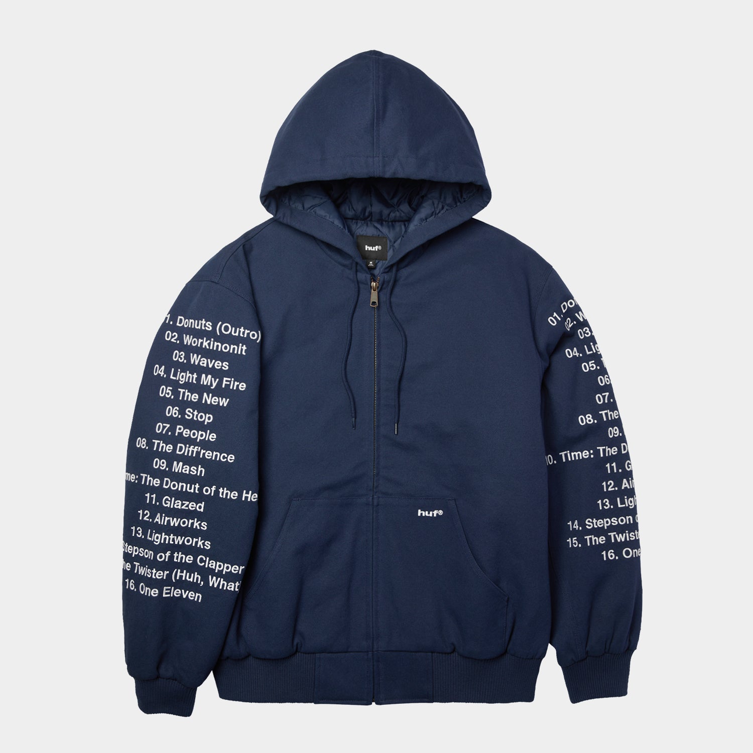 HUF (ハフ) Worldwide JP /JACKETS（ジャケット）/ HUF X J DILLA WORK JACKET商品 / NAVY