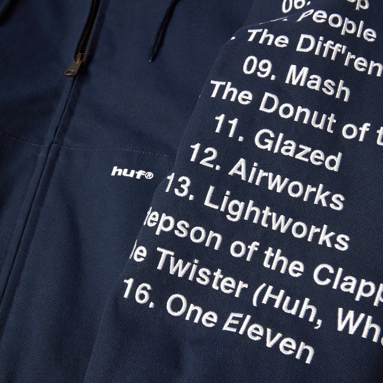 HUF (ハフ) Worldwide JP /JACKETS（ジャケット）/ HUF X J DILLA WORK JACKET商品 / NAVY