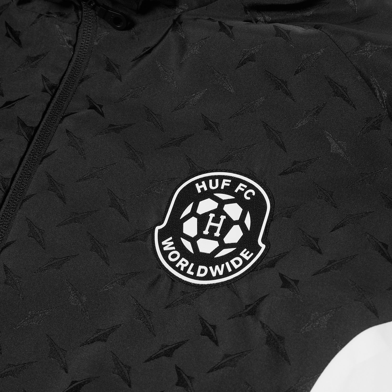 HUF (ハフ) Worldwide JP /JACKETS（ジャケット）/ HUF FC WINDBREAKER商品 / BLACK