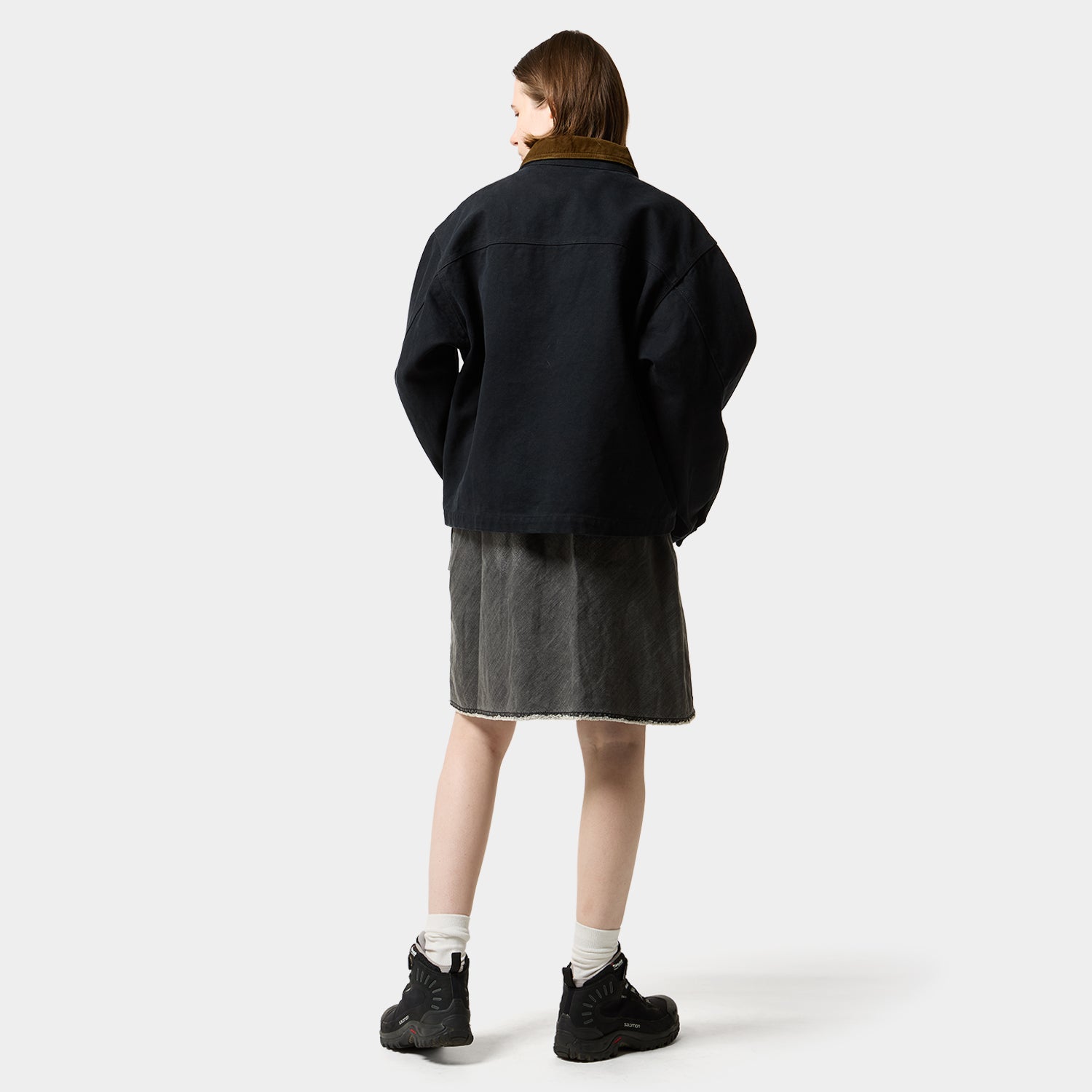 HUF (ハフ) Worldwide JP /JACKETS（ジャケット）/ STRETCH LOGO CANVAS WORK JACKET商品 / DEEP WINE