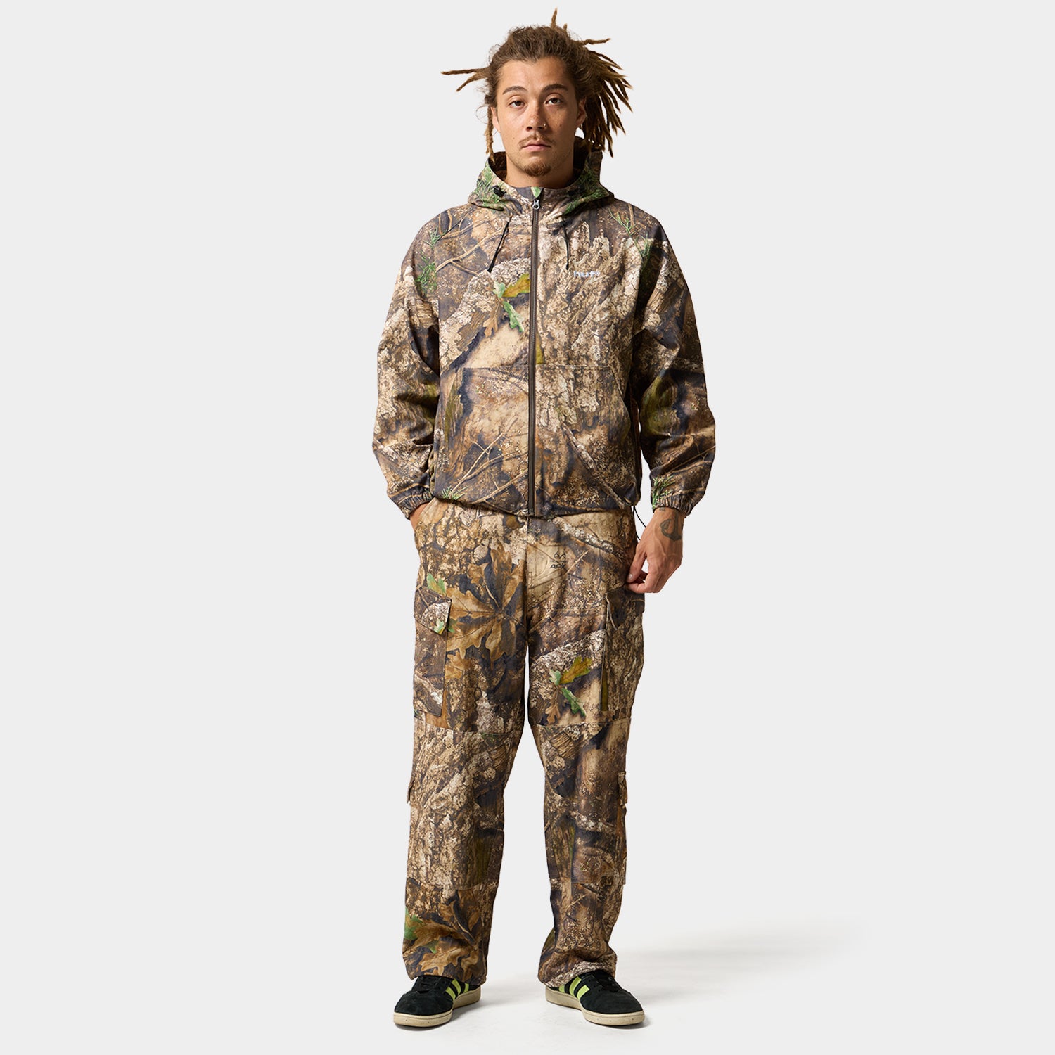 HUF (ハフ) Worldwide JP /JACKETS（ジャケット）/ HUF X REALTREE® eightynine HOODED JACKET商品 / DESERT
