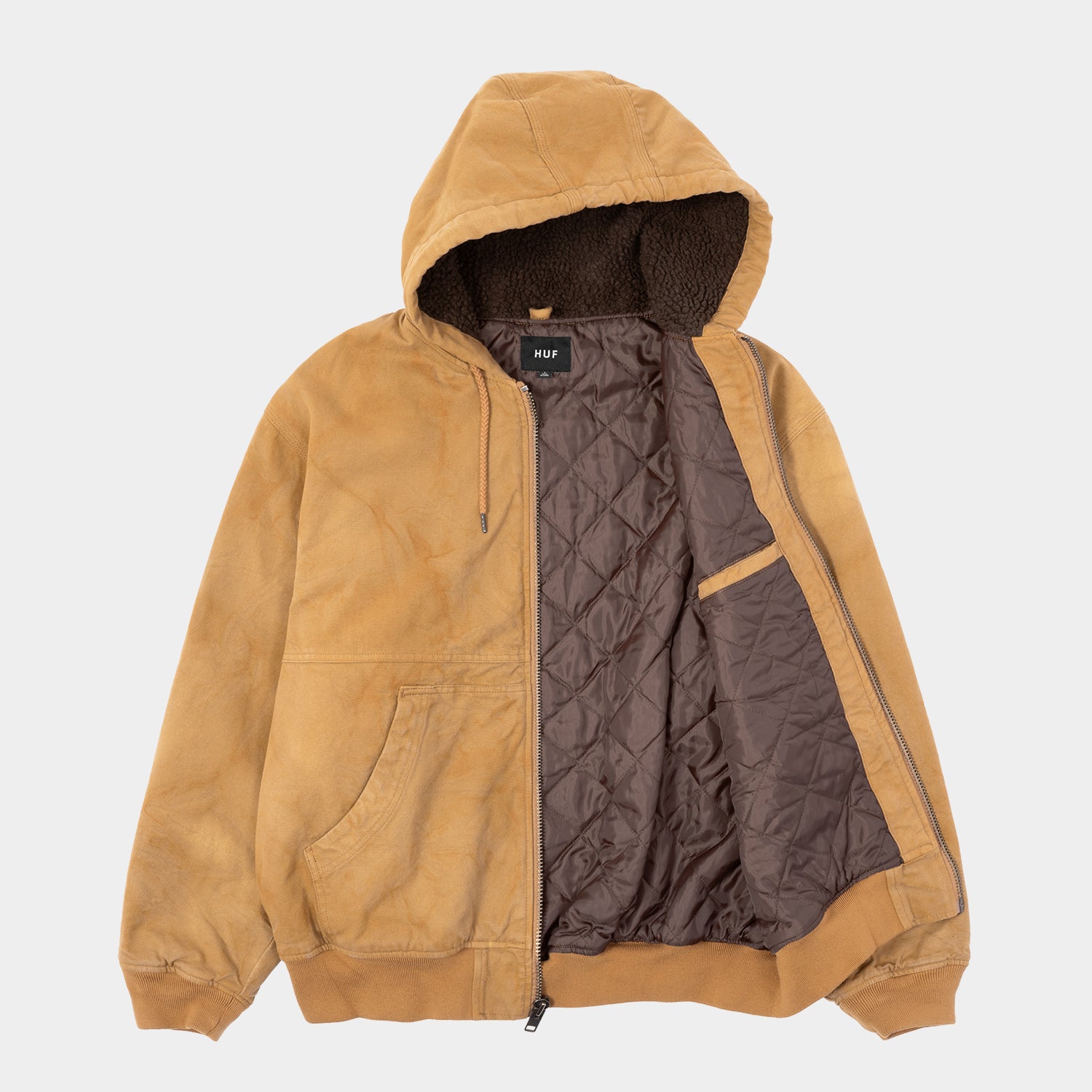 HUF (ハフ) Worldwide JP /JACKETS（ジャケット）/ WORLDWIDE CLOTHIERS HOODED JACKET商品 / BEIGE