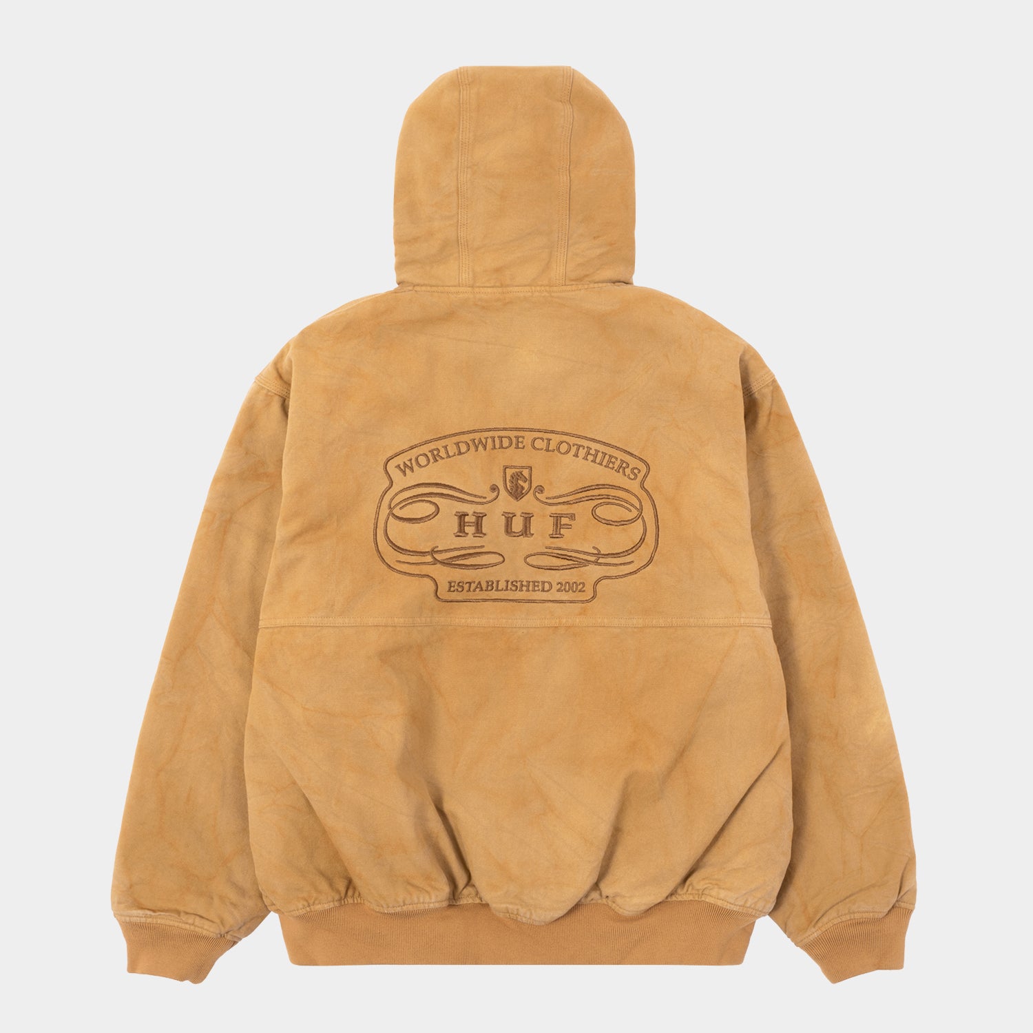 HUF (ハフ) Worldwide JP /JACKETS（ジャケット）/ WORLDWIDE CLOTHIERS HOODED JACKET商品 / BEIGE