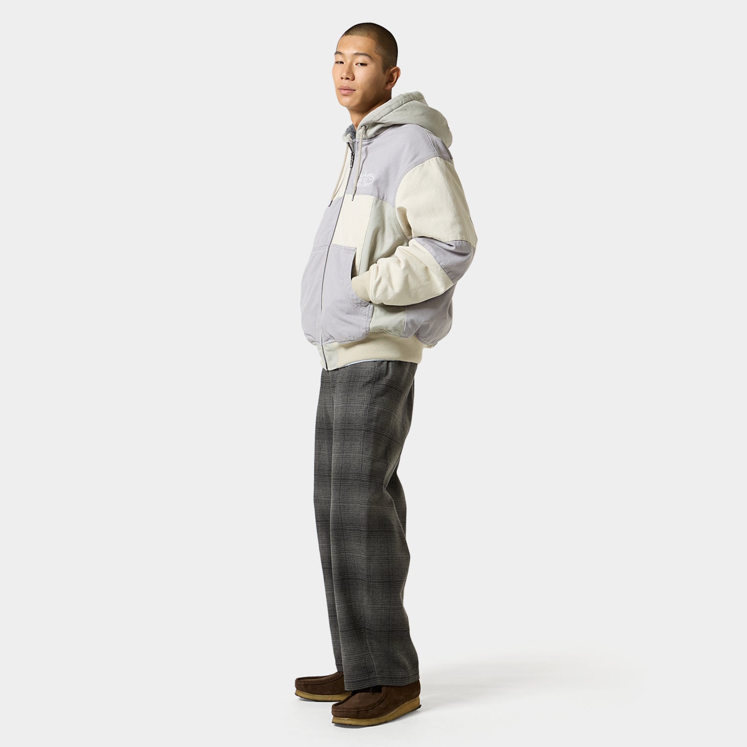 HUF (ハフ) Worldwide JP /JACKETS（ジャケット）/ WORLDWIDE CLOTHIERS HOODED JACKET商品 / BEIGE