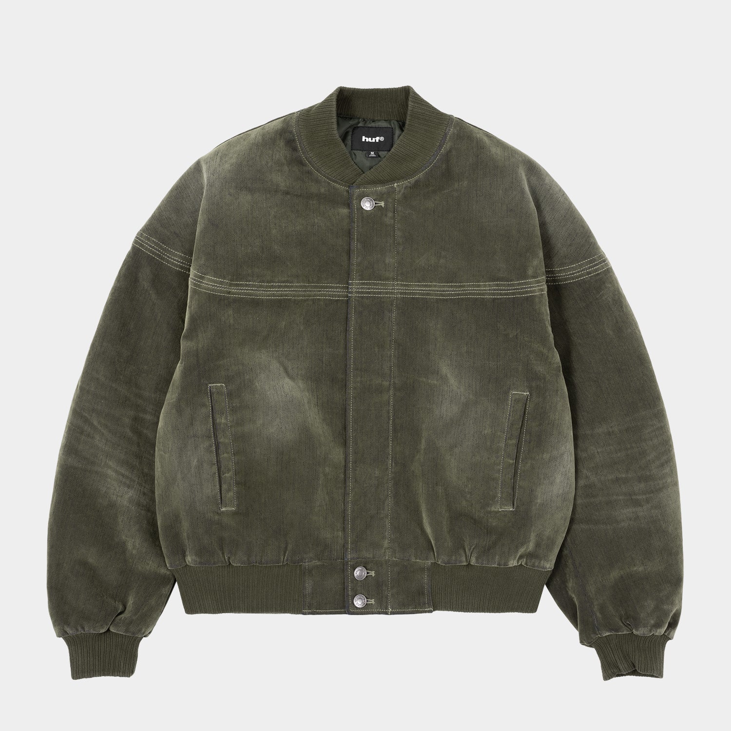 HUF (ハフ) Worldwide JP /JACKETS（ジャケット）/ HUF eightynine BOMBER JACKET商品 / OLIVE