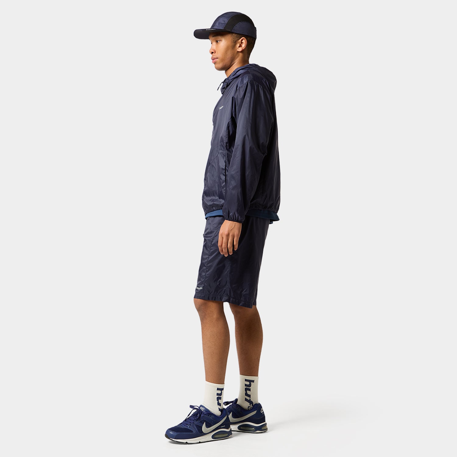 HUF (ハフ) Worldwide JP /JACKETS（ジャケット）/ CROSS CONDITIONS UL NYLON JACKET商品 / NAVY
