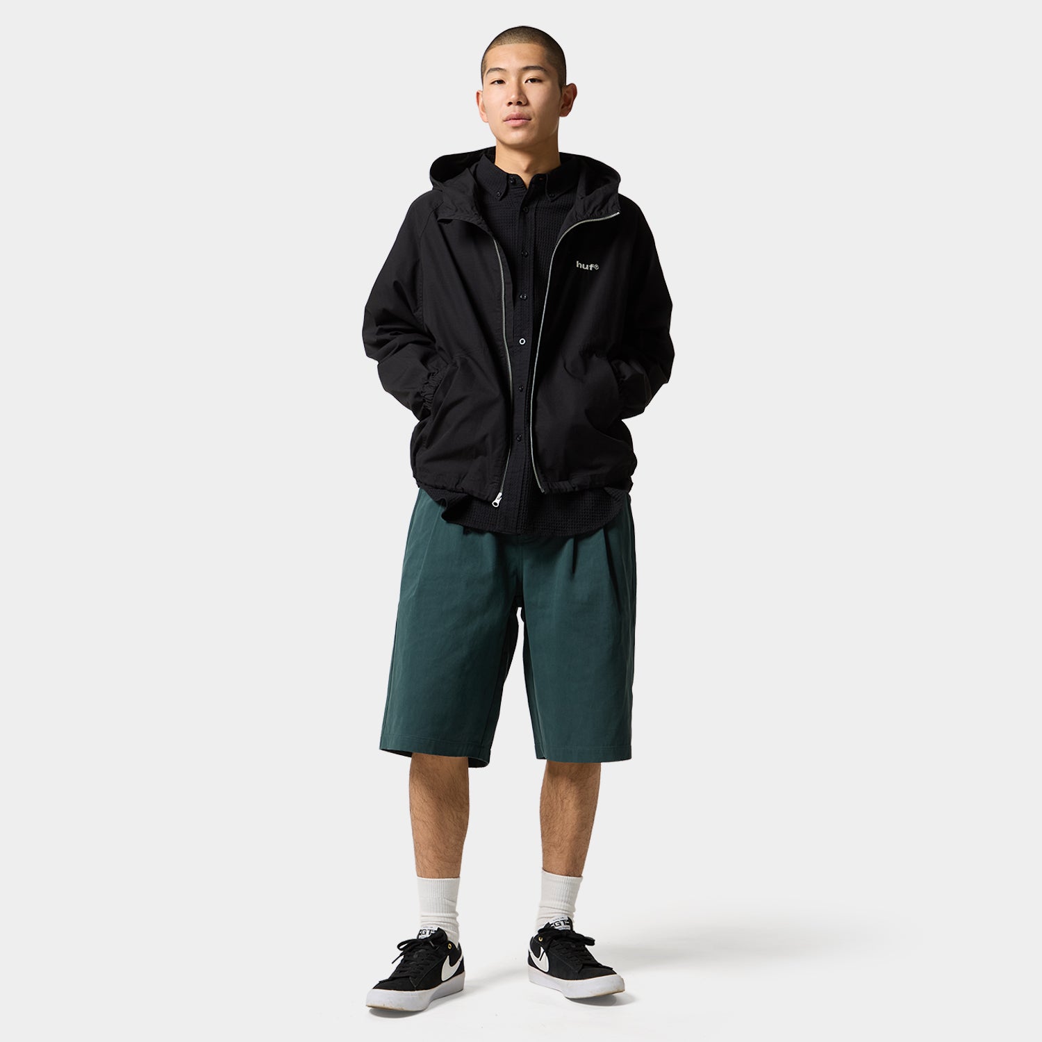 HUF (ハフ) Worldwide JP /JACKETS（ジャケット）/ HUF eightynine HOODED JACKET商品 / CAMO