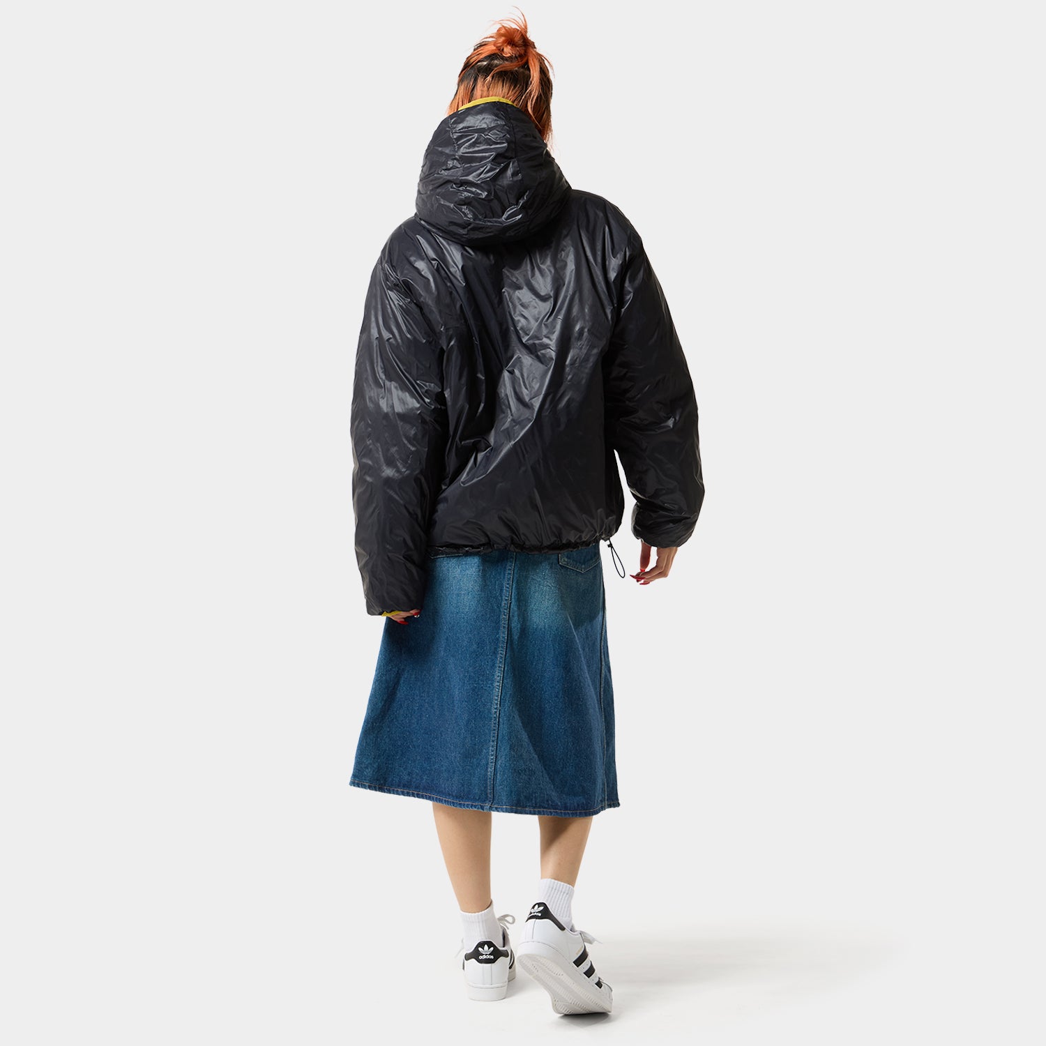 HUF (ハフ) Worldwide JP /JACKETS（ジャケット）/ HUF X TAION CASCADE PACKABLE HOODED DOWN JACKET商品 / BLACK