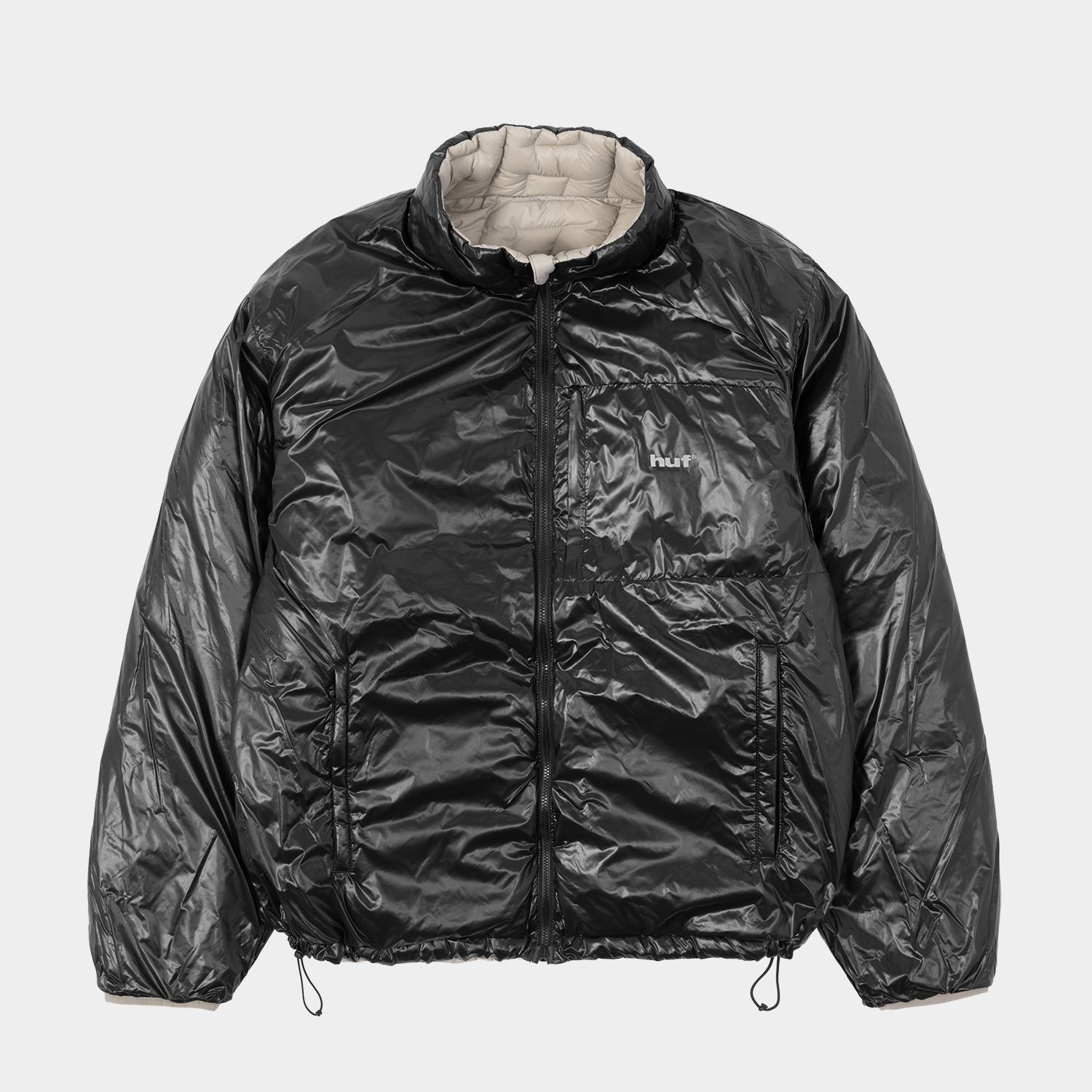 HUF (ハフ) Worldwide JP /JACKETS（ジャケット）/ HUF X TAION CASCADE PACKABLE DOWN JACKET商品 / STONE