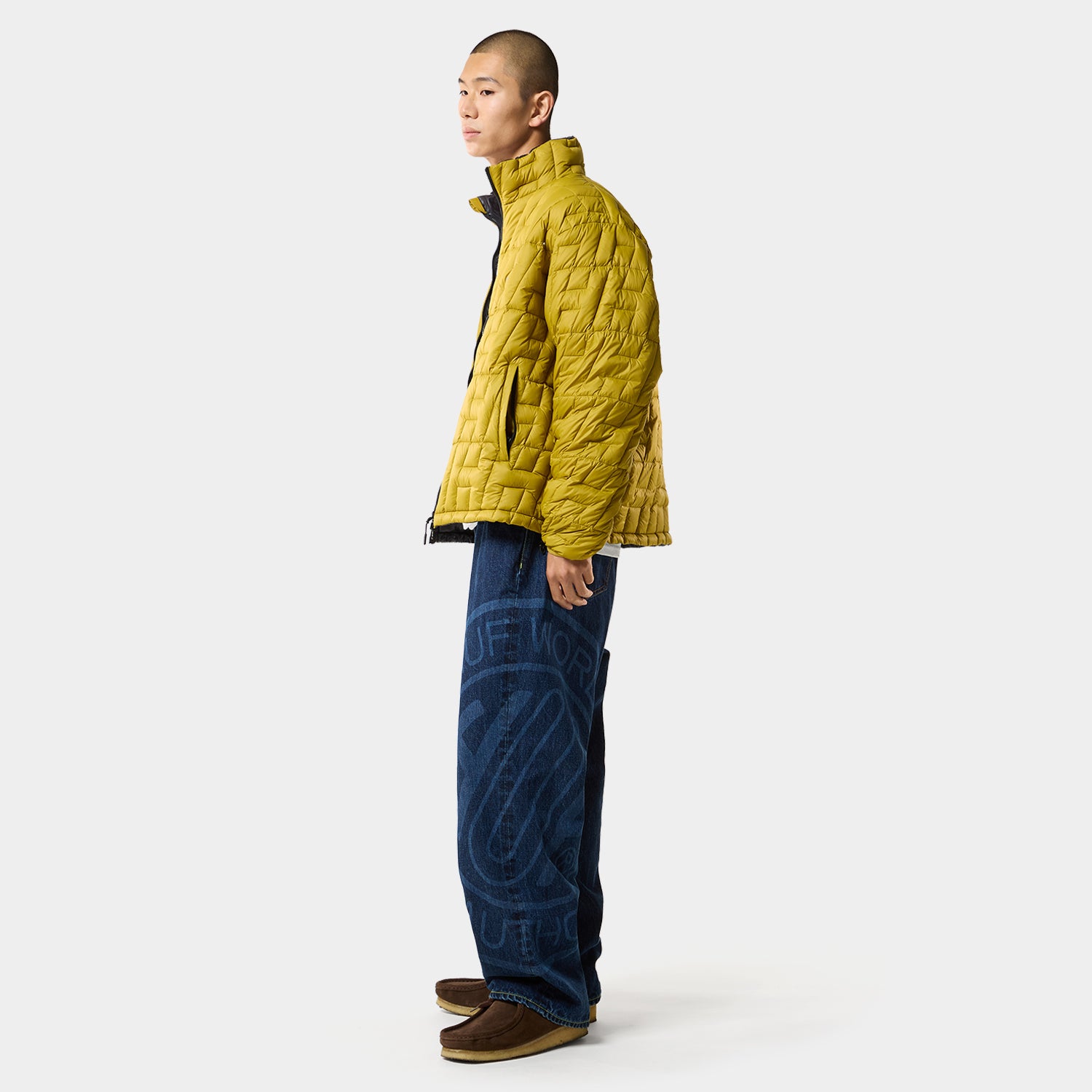 HUF (ハフ) Worldwide JP /JACKETS（ジャケット）/ HUF X TAION CASCADE PACKABLE DOWN JACKET商品 / STONE