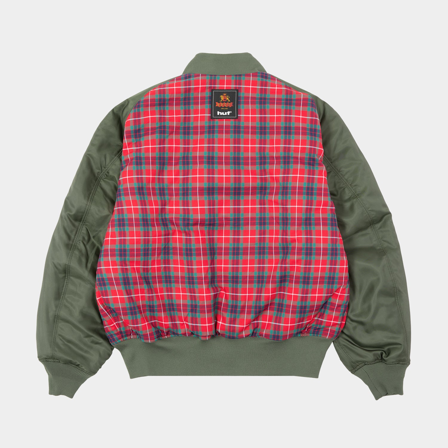 HUF (ハフ) Worldwide JP /JACKETS（ジャケット）/ HUF X BARACUTA G9 MA-1 JACKET商品 / OLIVE