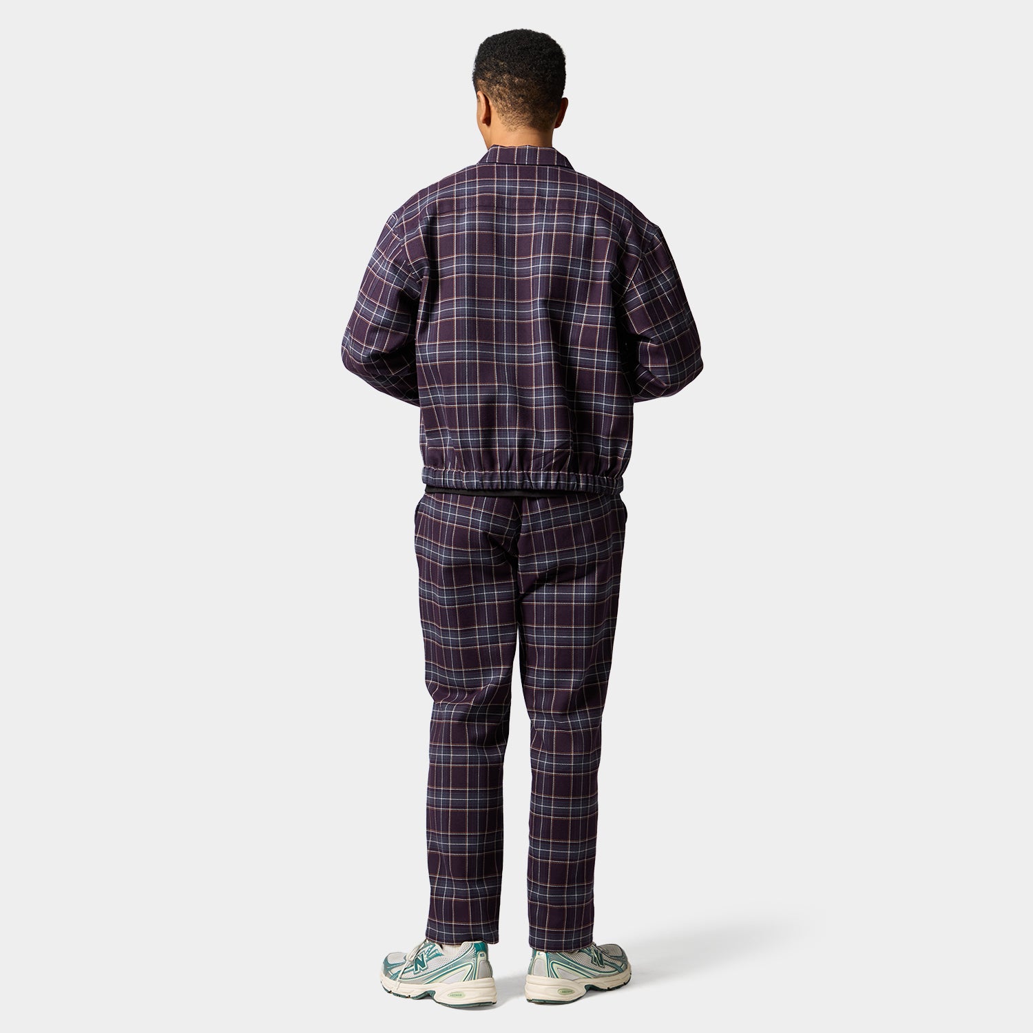 HUF (ハフ) Worldwide JP /JACKETS（ジャケット）/ CHECKMAN JACKET商品 / PURPLE