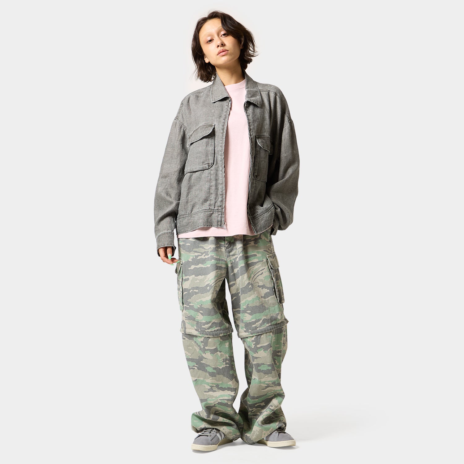 HUF (ハフ) Worldwide JP /JACKETS（ジャケット）/ huf CO-OP WADING ZIP JACKET商品 / NAVY