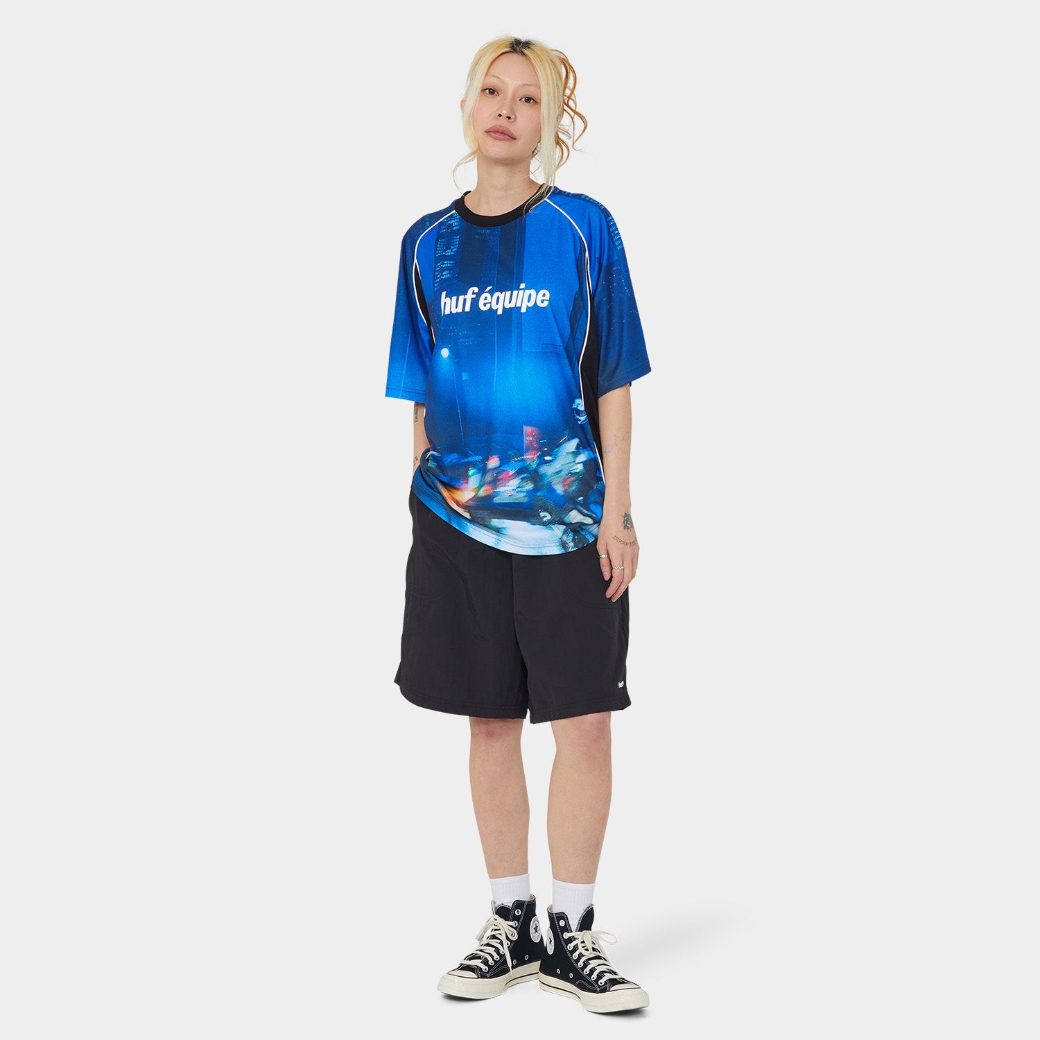 HUF (ハフ) Worldwide JP /TOPS & SHIRTS（トップス&シャツ）/ MOTION SOCCER JERSEY商品 / MULTI