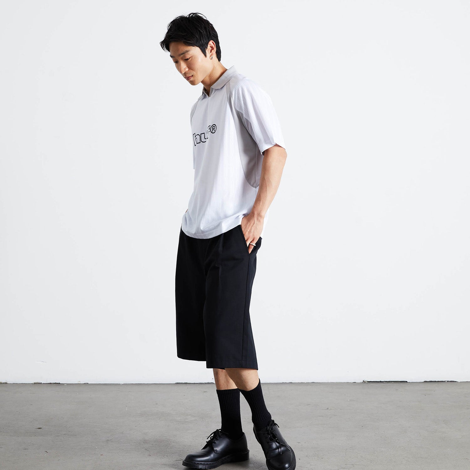 HUF (ハフ) Worldwide JP /TOPS & SHIRTS（トップス&シャツ）/ SIDELINE SOCCER JERSEY商品 / CLOVER