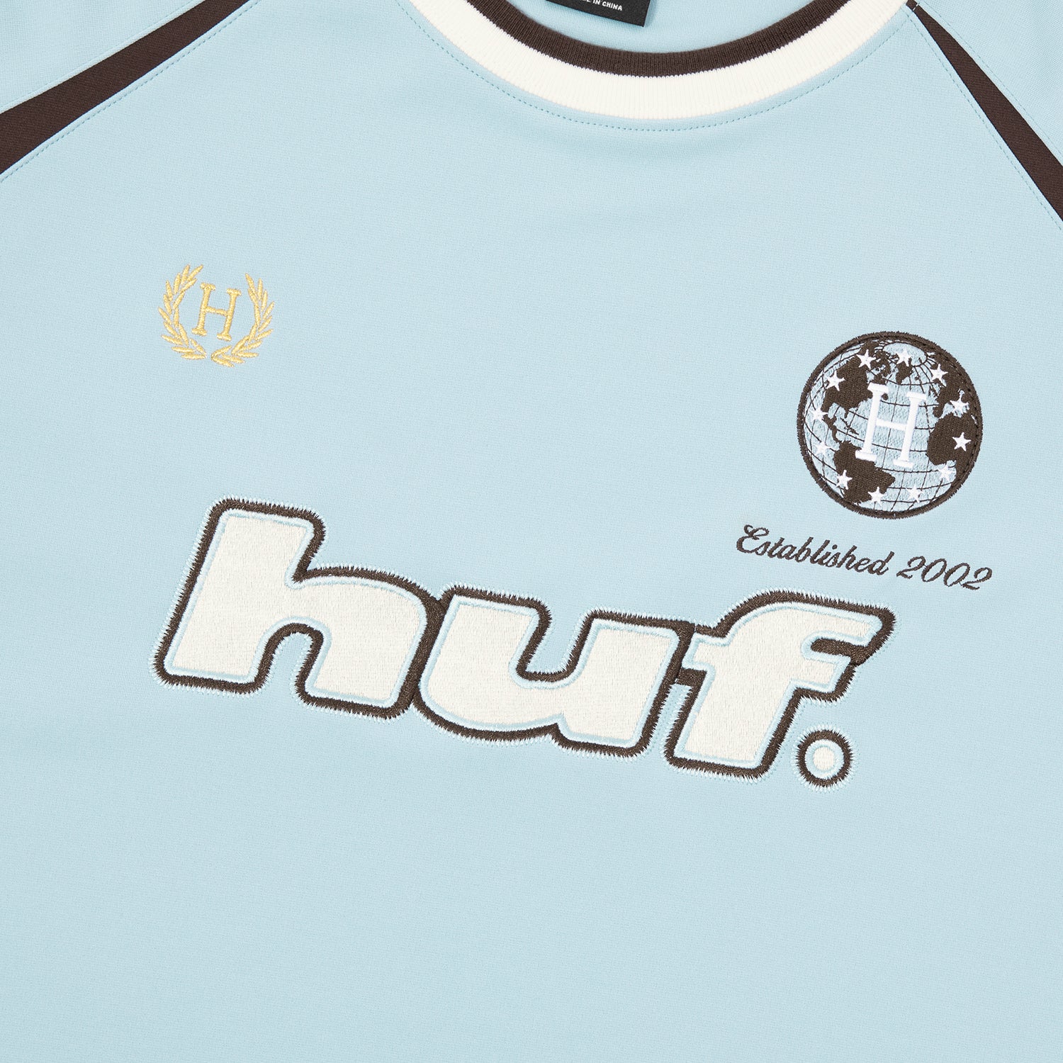 HUF (ハフ) Worldwide JP /TOPS & SHIRTS（トップス&シャツ）/ LUX JERSEY LS CREW商品 / BLACK