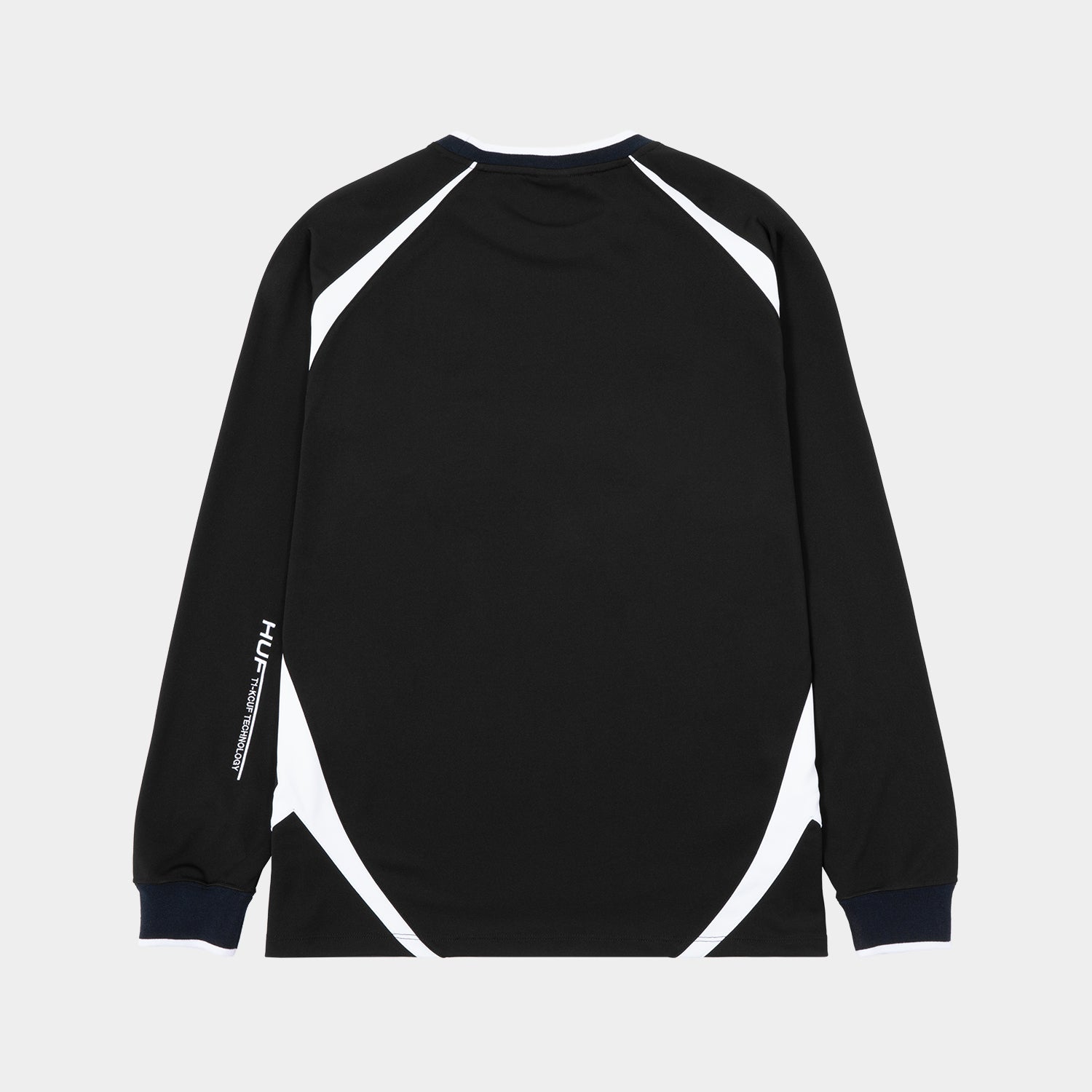 HUF (ハフ) Worldwide JP /TOPS & SHIRTS（トップス&シャツ）/ LUX JERSEY LS CREW商品 / BLACK