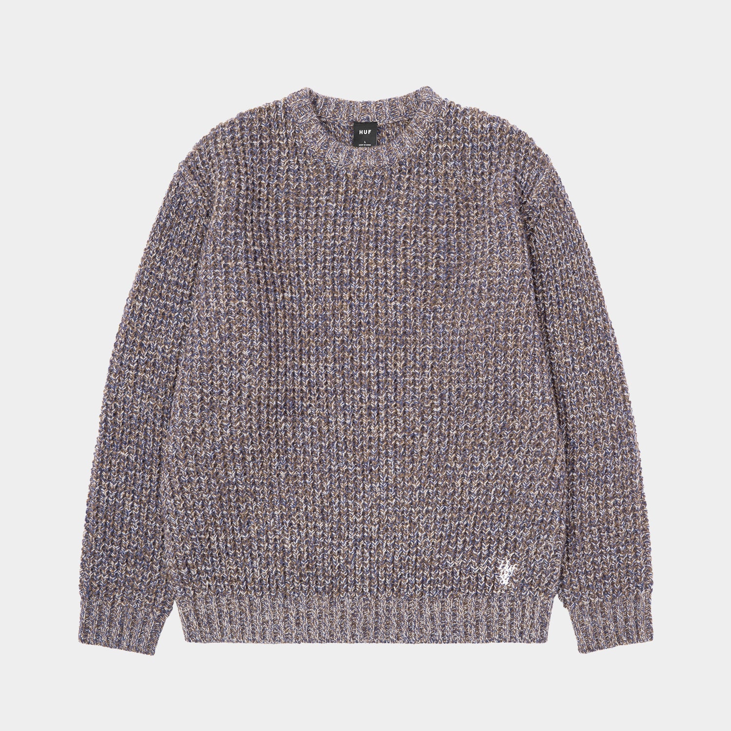 HUF (ハフ) Worldwide JP /KNITS & SWEATERS（ニット&セーター）/ 1984 MELANGE SWEATER商品 / BROWN