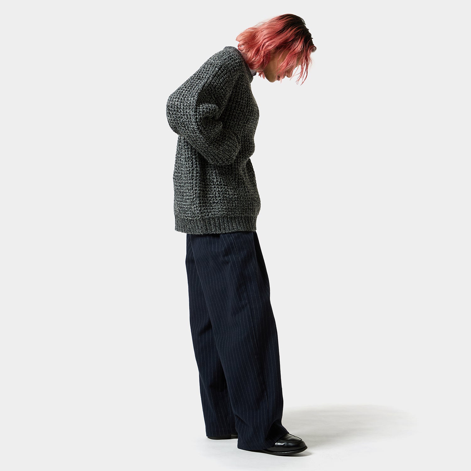 HUF (ハフ) Worldwide JP /KNITS & SWEATERS（ニット&セーター）/ 1984 MELANGE SWEATER商品 / BROWN