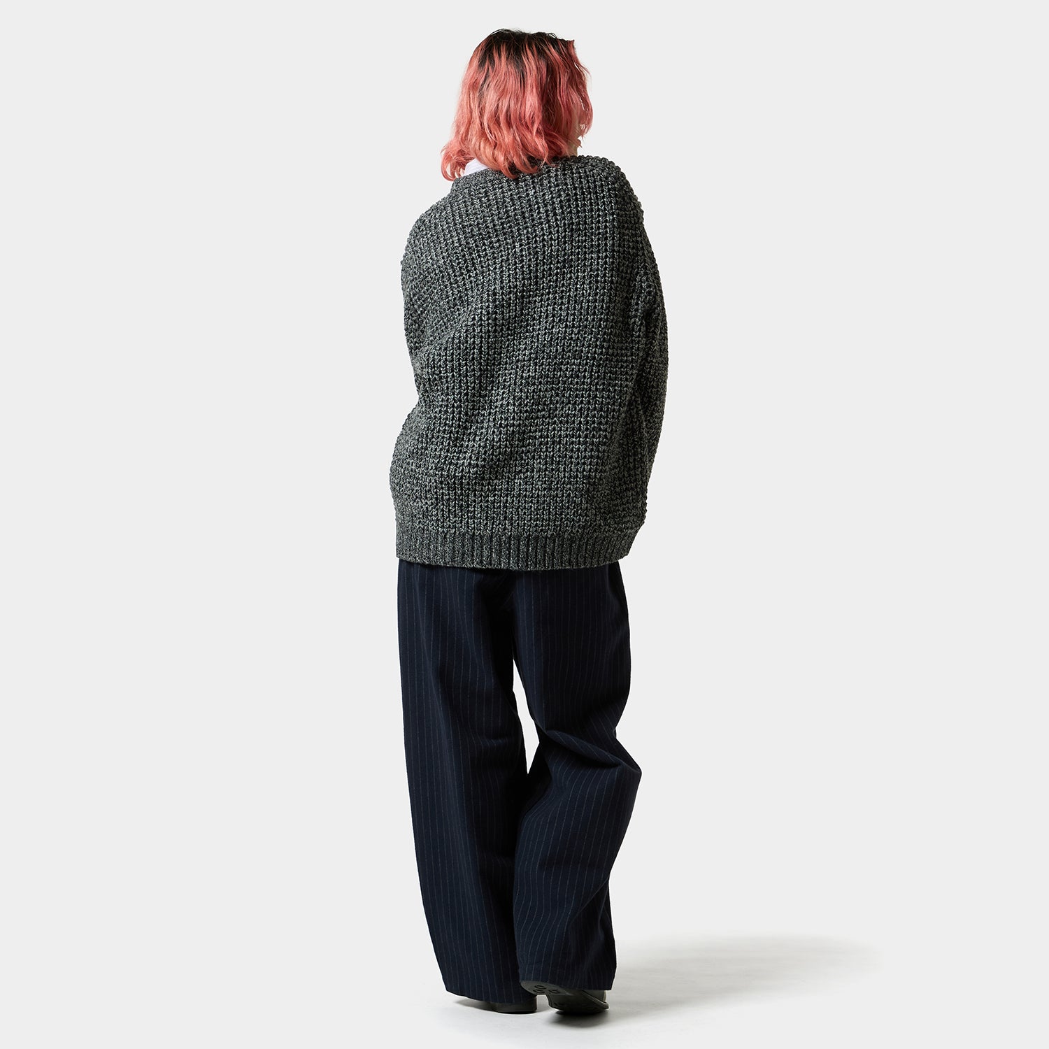 HUF (ハフ) Worldwide JP /KNITS & SWEATERS（ニット&セーター）/ 1984 MELANGE SWEATER商品 / BROWN