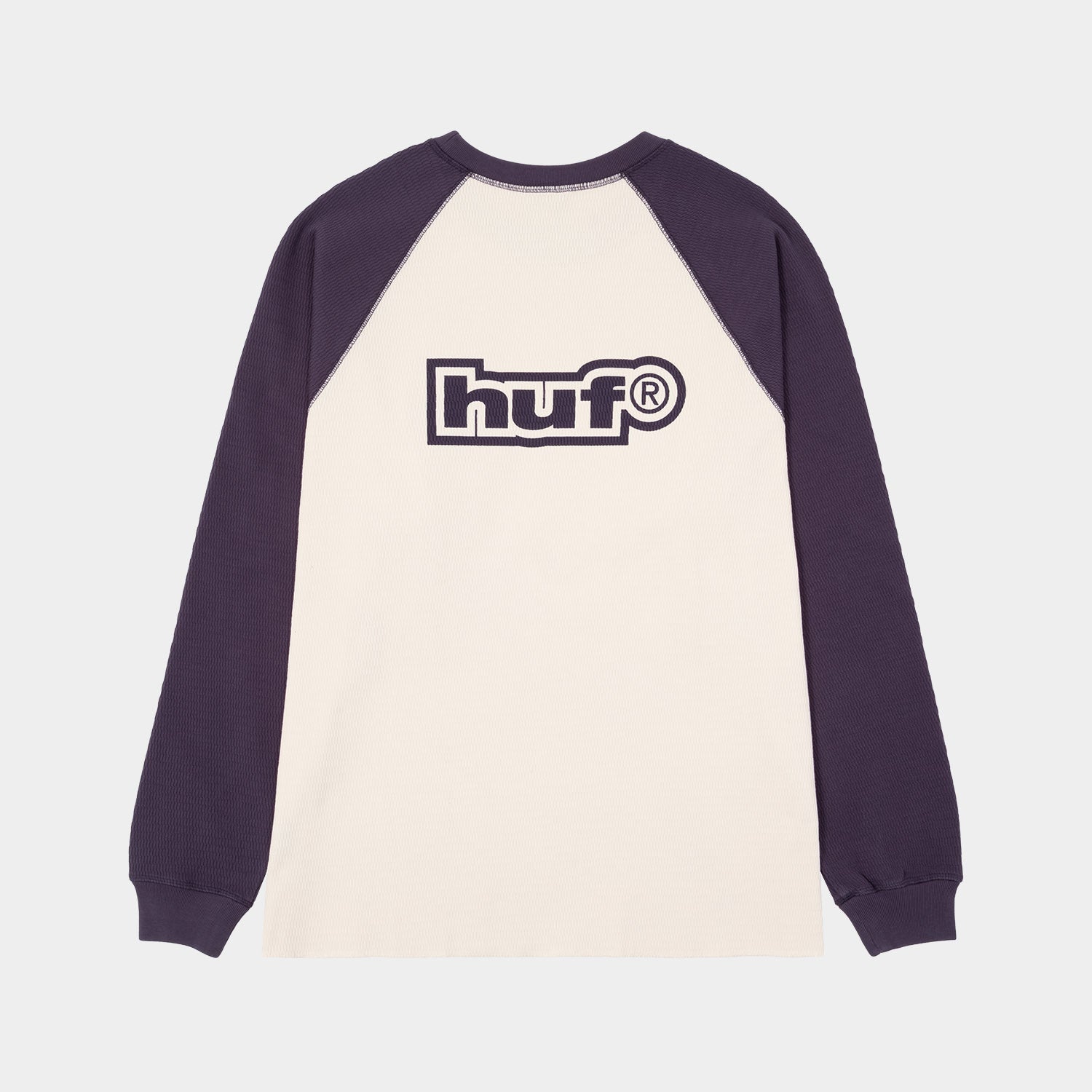 HUF (ハフ) Worldwide JP /TOPS & SHIRTS（トップス&シャツ）/ 89 OUTLINE LS RAGLAN商品 / BLACK