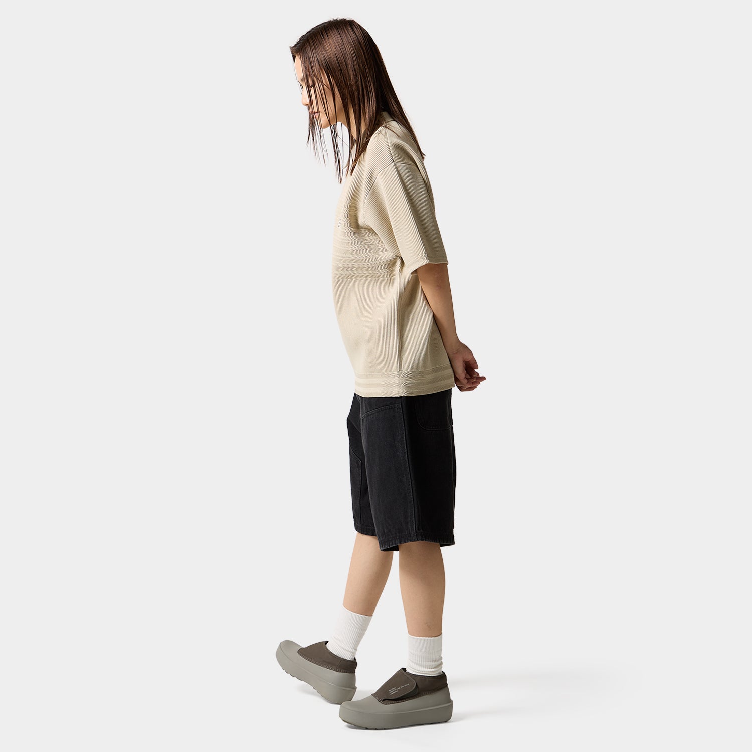 HUF (ハフ) Worldwide JP /TOPS & SHIRTS（トップス&シャツ）/ MEGABLAST KNIT POLO TOP商品 / CHARCOAL