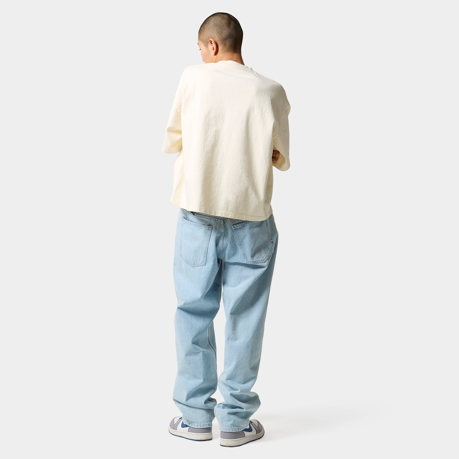 HUF (ハフ) Worldwide JP /TOPS & SHIRTS（トップス&シャツ）/ CLASSIC ARCH WIDE CREW商品 / YELLOW