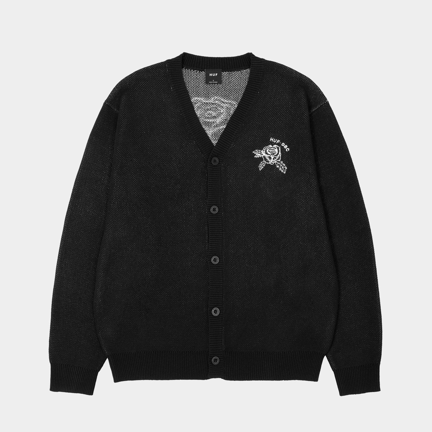 HUF (ハフ) Worldwide JP /KNITS & SWEATERS（ニット&セーター）/ ROSE CARDIGAN商品 / BLEACH
