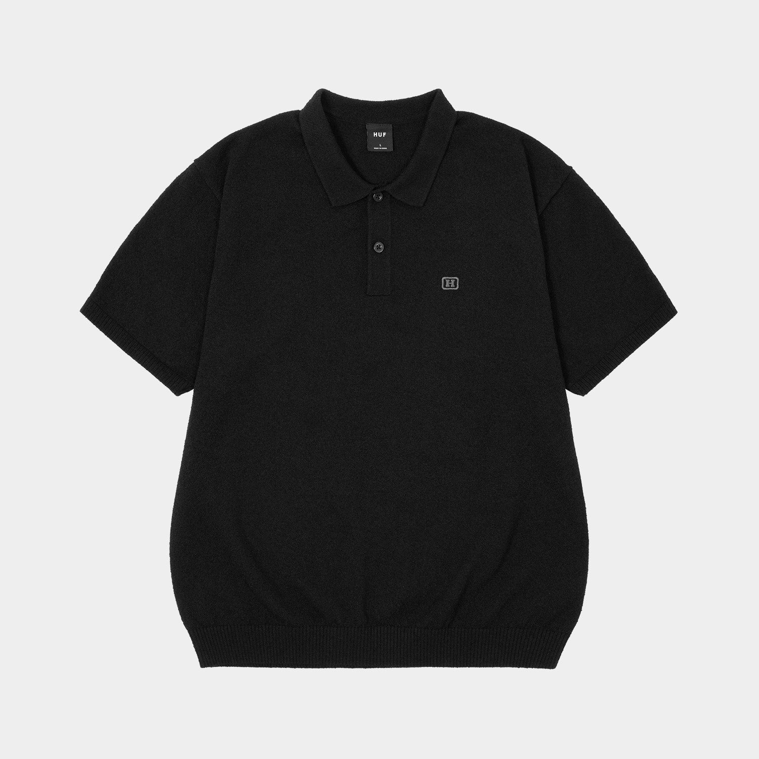 HUF (ハフ) Worldwide JP /TOPS & SHIRTS（トップス&シャツ）/ SERIF H KNIT POLO TOP商品 / LIME